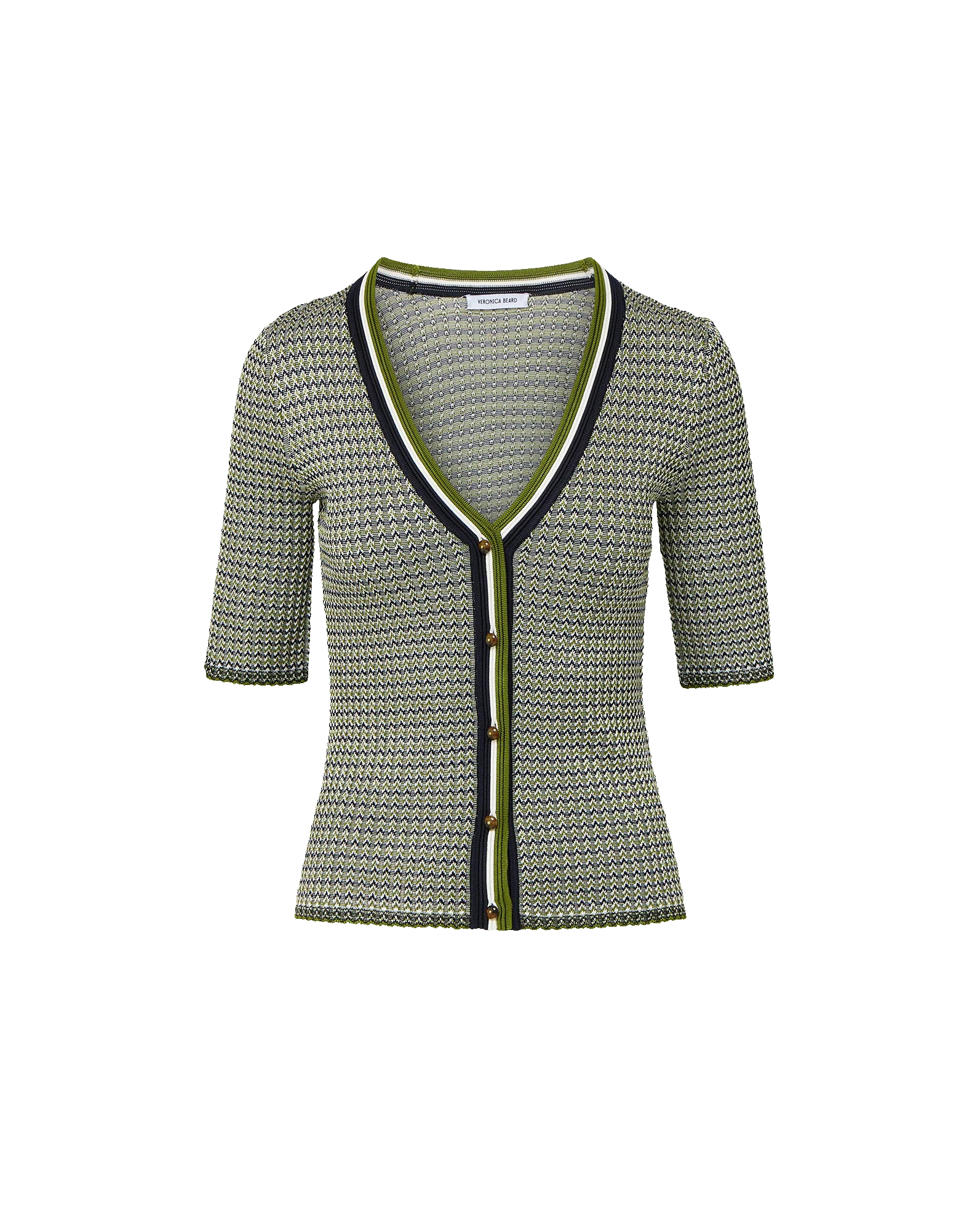 Veronica Beard - Calliope Knit Button - Front Top - Image 6