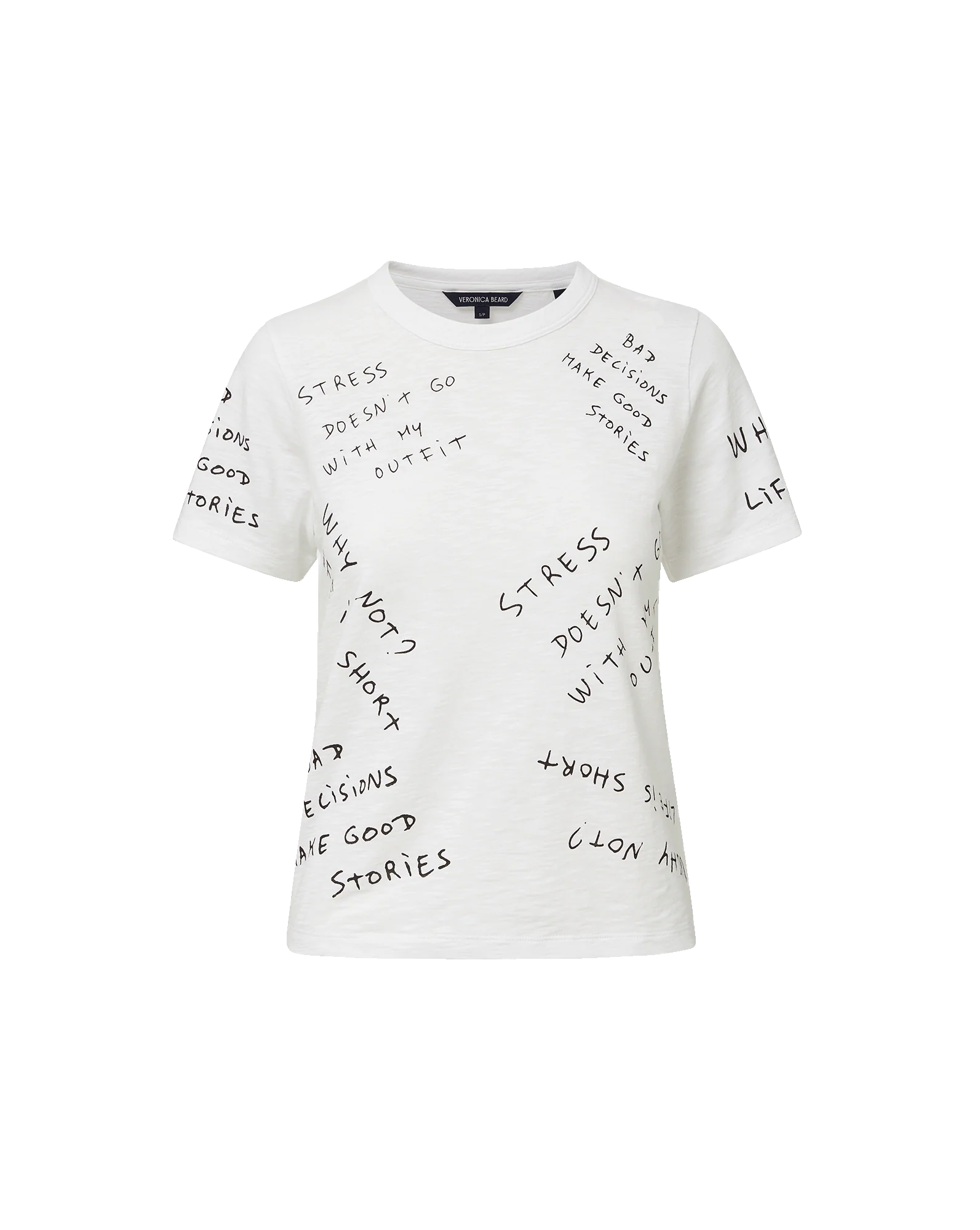 Veronica Beard - Carla Printed Crewneck T - Shirt - Image 6