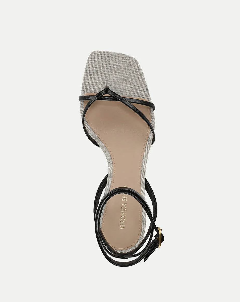 Veronica Beard - Caterina Leather Ankle - Wrap Sandal - Image 12