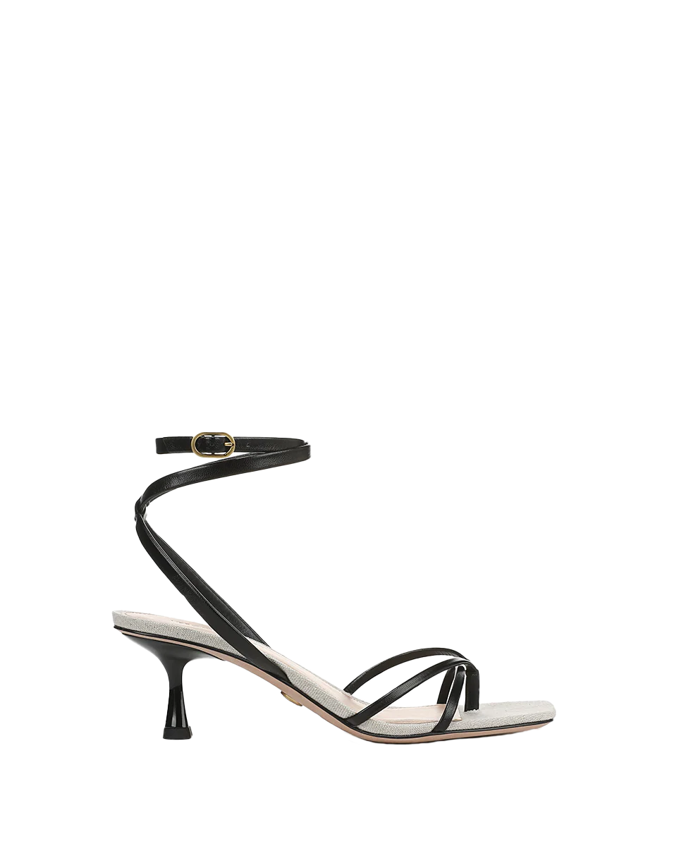 Veronica Beard - Caterina Leather Ankle - Wrap Sandal - Image 16
