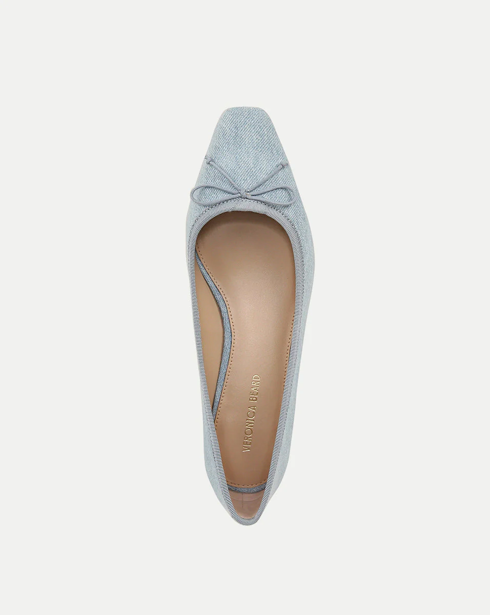 Veronica Beard - Cecile Denim Ballet Pump - Image 7