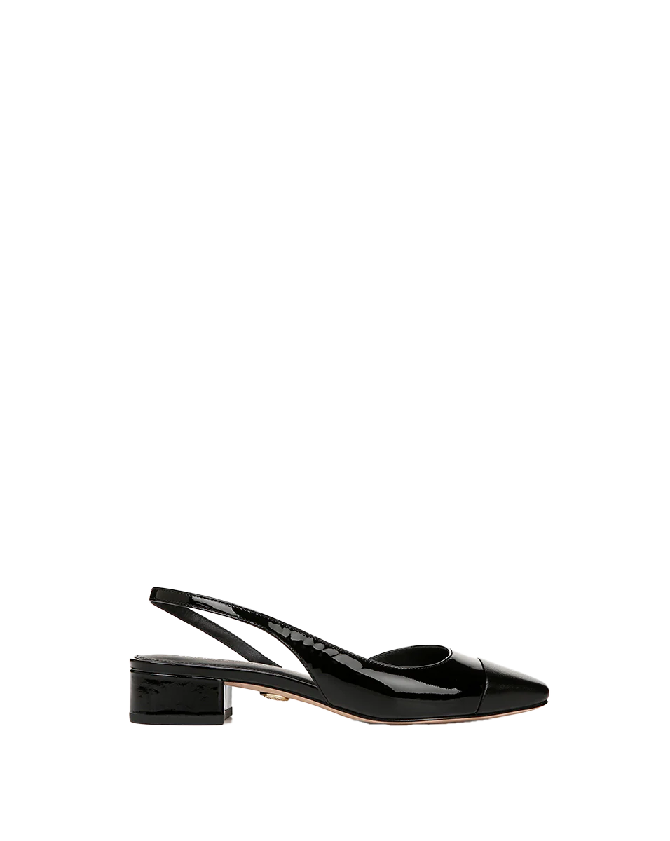 Veronica Beard - Cecile Leather Cap - Toe Slingback - Image 5