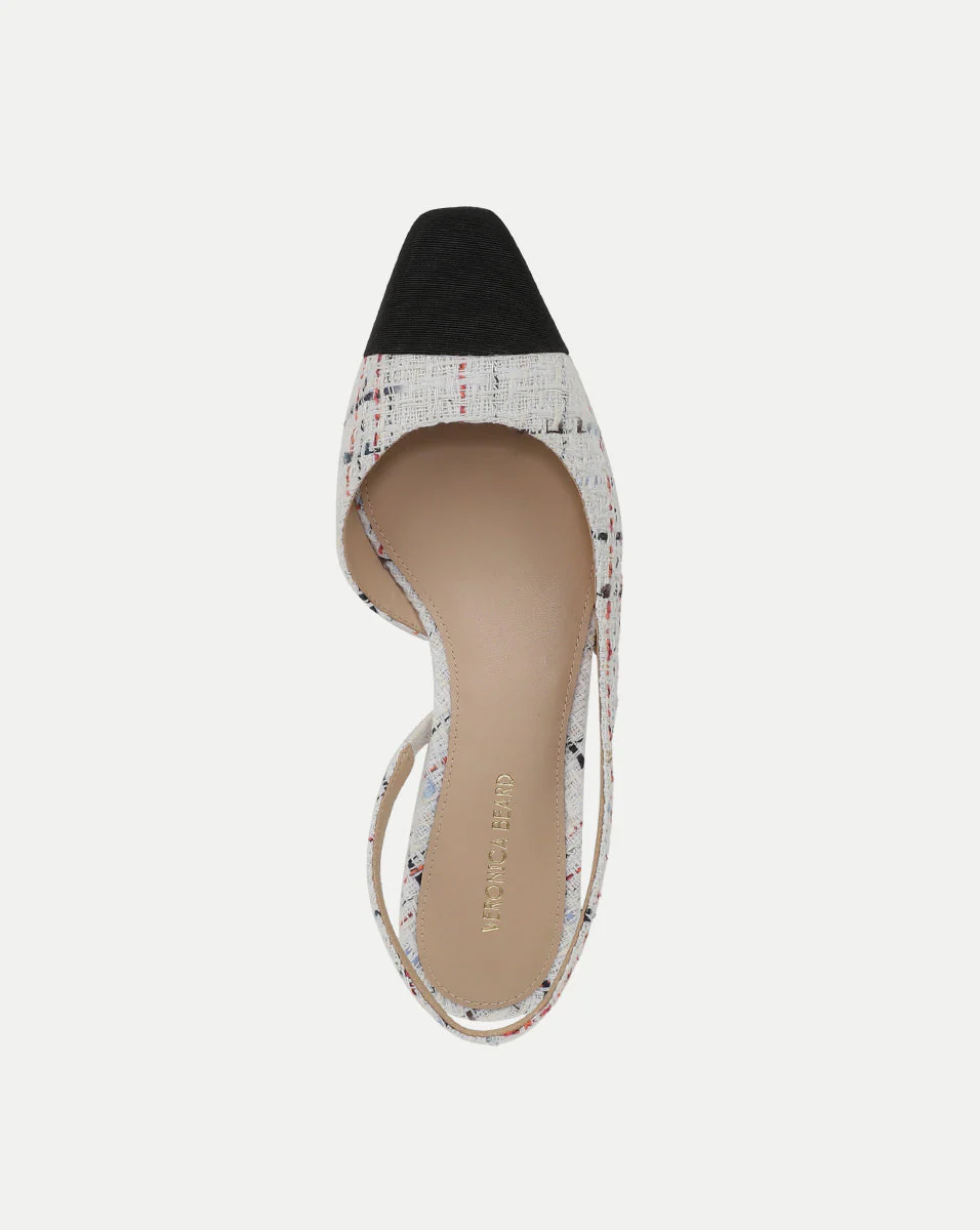 Veronica Beard - Cecile Tweed Cap - Toe Slingback - Image 3