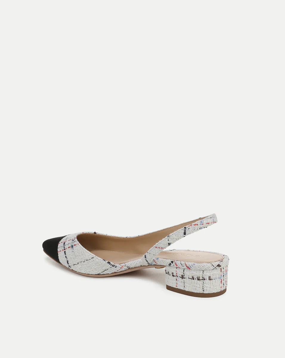 Veronica Beard - Cecile Tweed Cap - Toe Slingback - Image 4