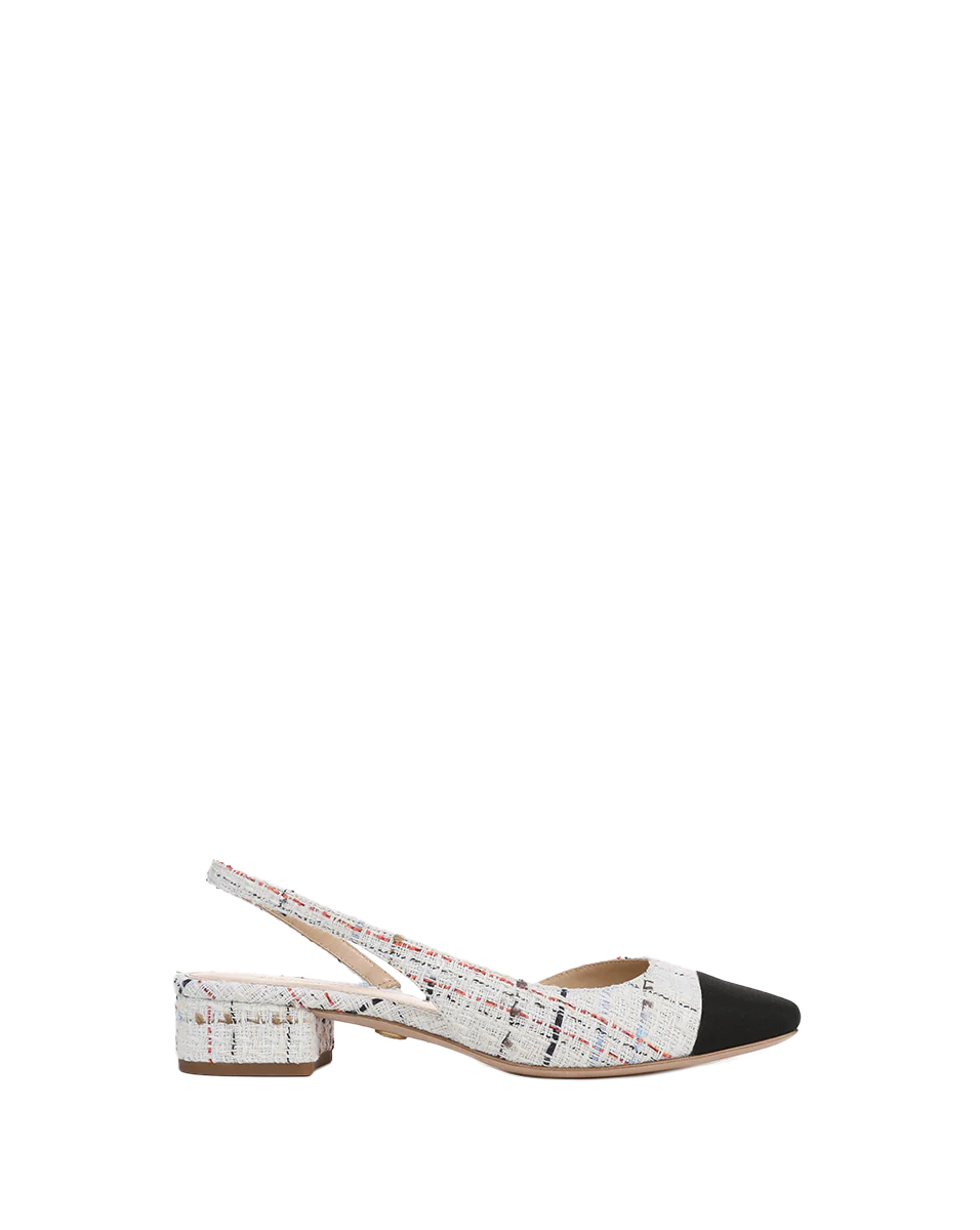 Veronica Beard - Cecile Tweed Cap - Toe Slingback - Image 5