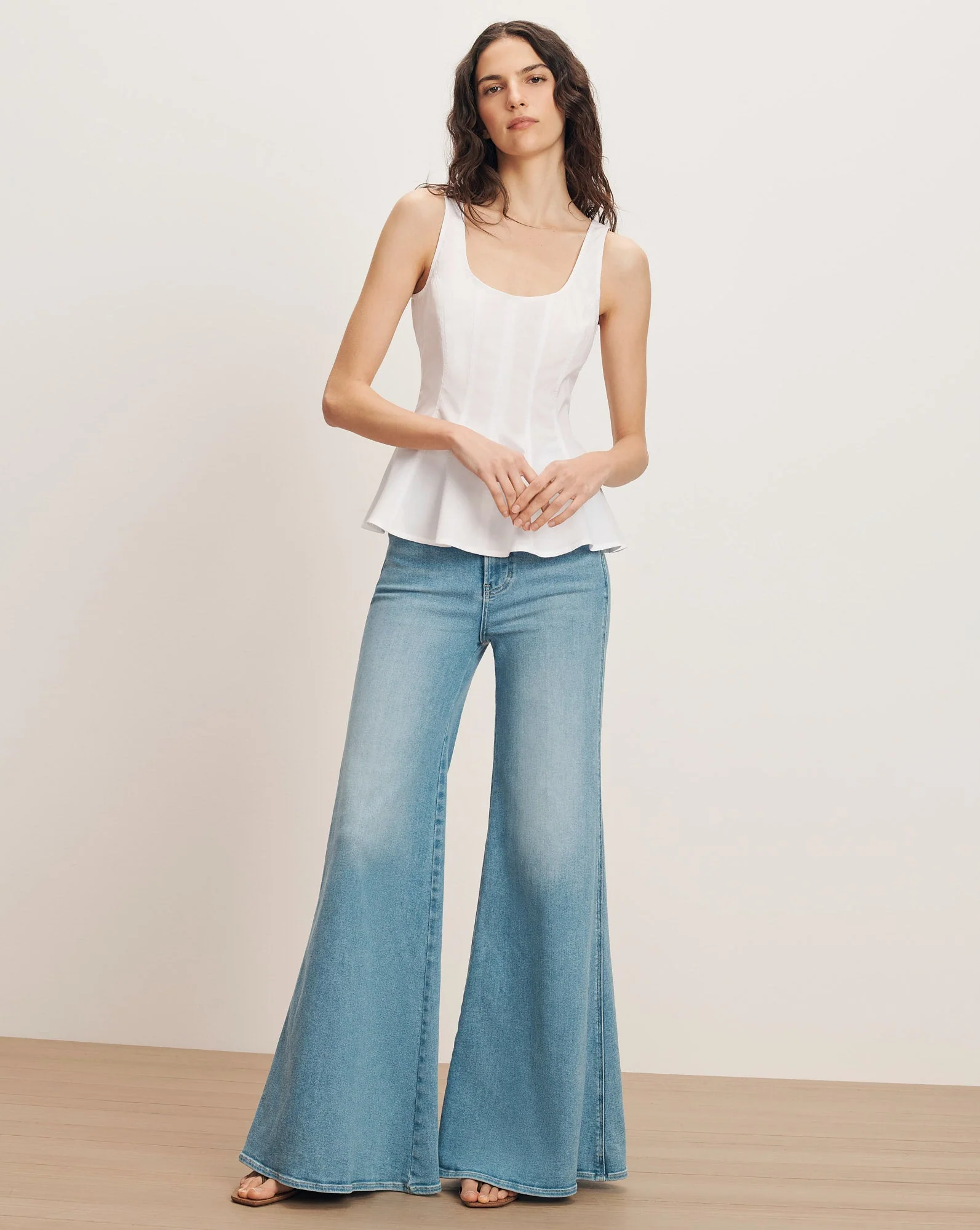 Veronica Beard - Charlie Peplum Tank Top - Image 2