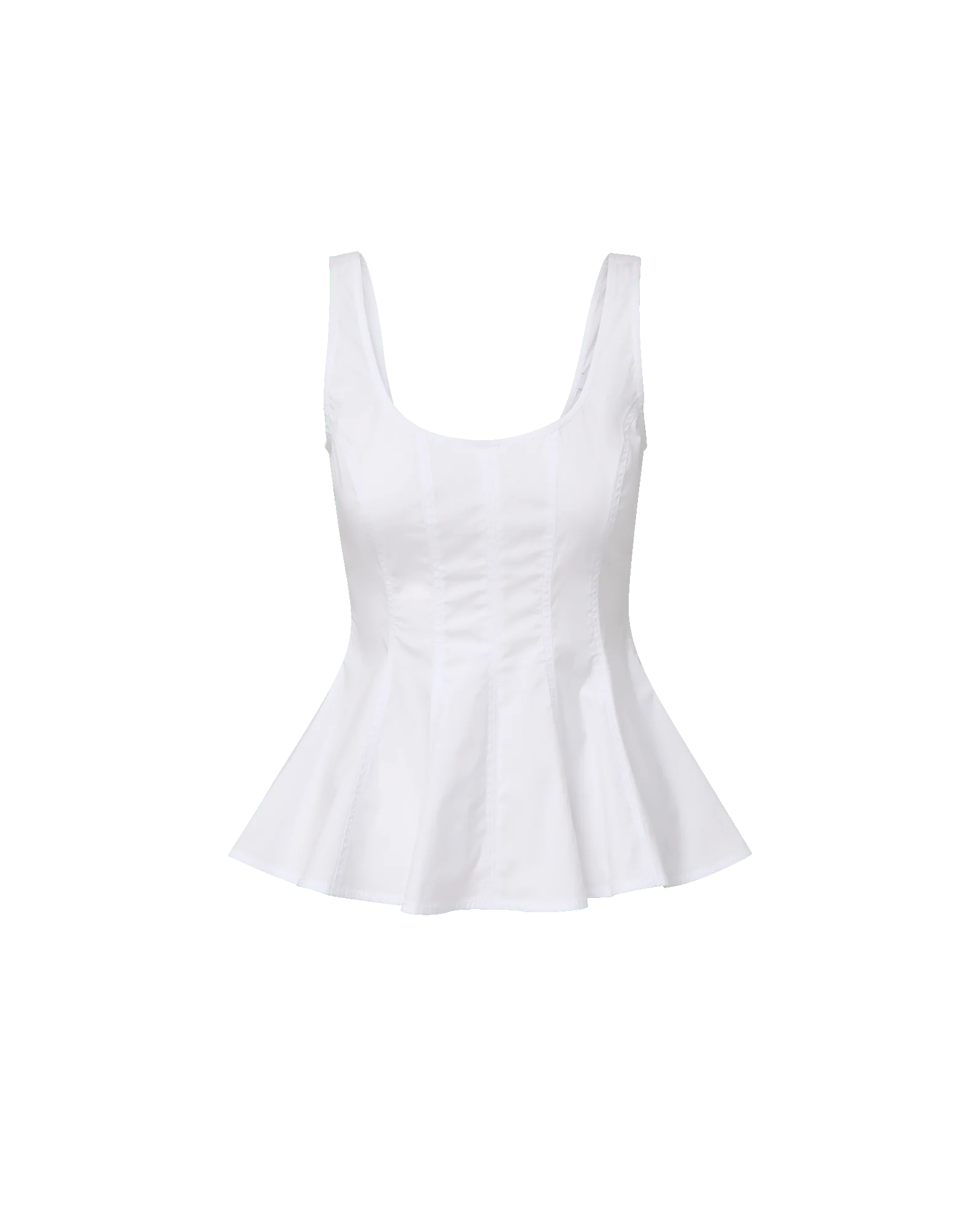 Veronica Beard - Charlie Peplum Tank Top - Image 5