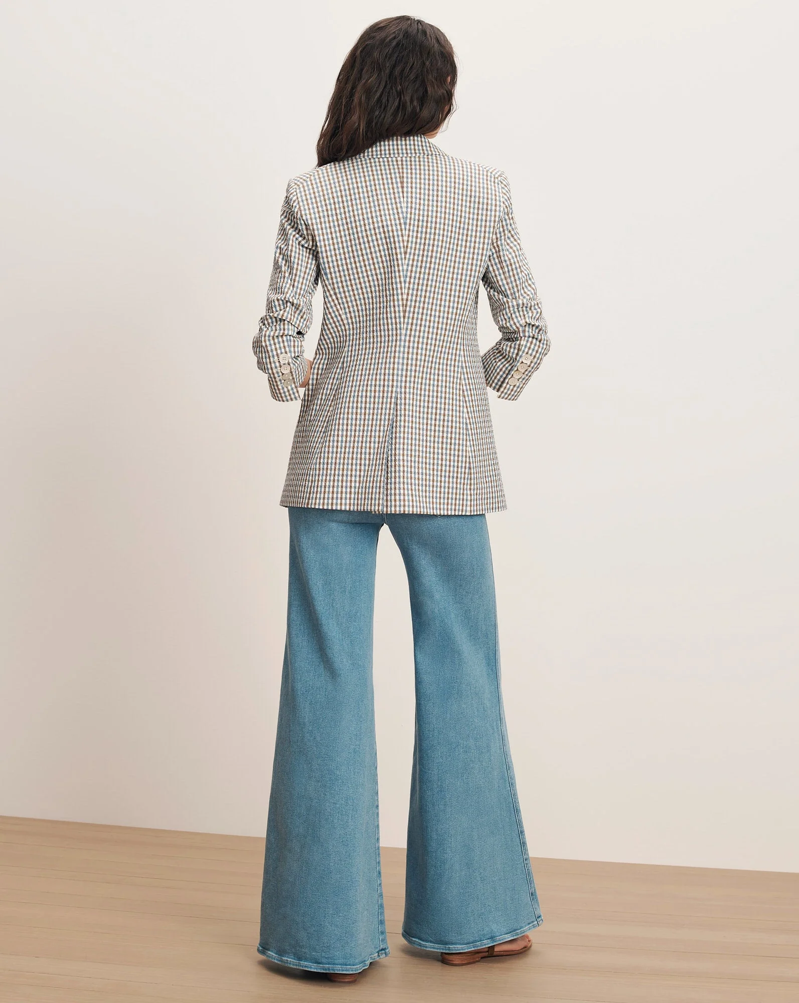 Veronica Beard - Clayton Gingham Dickey Jacket - Image 4