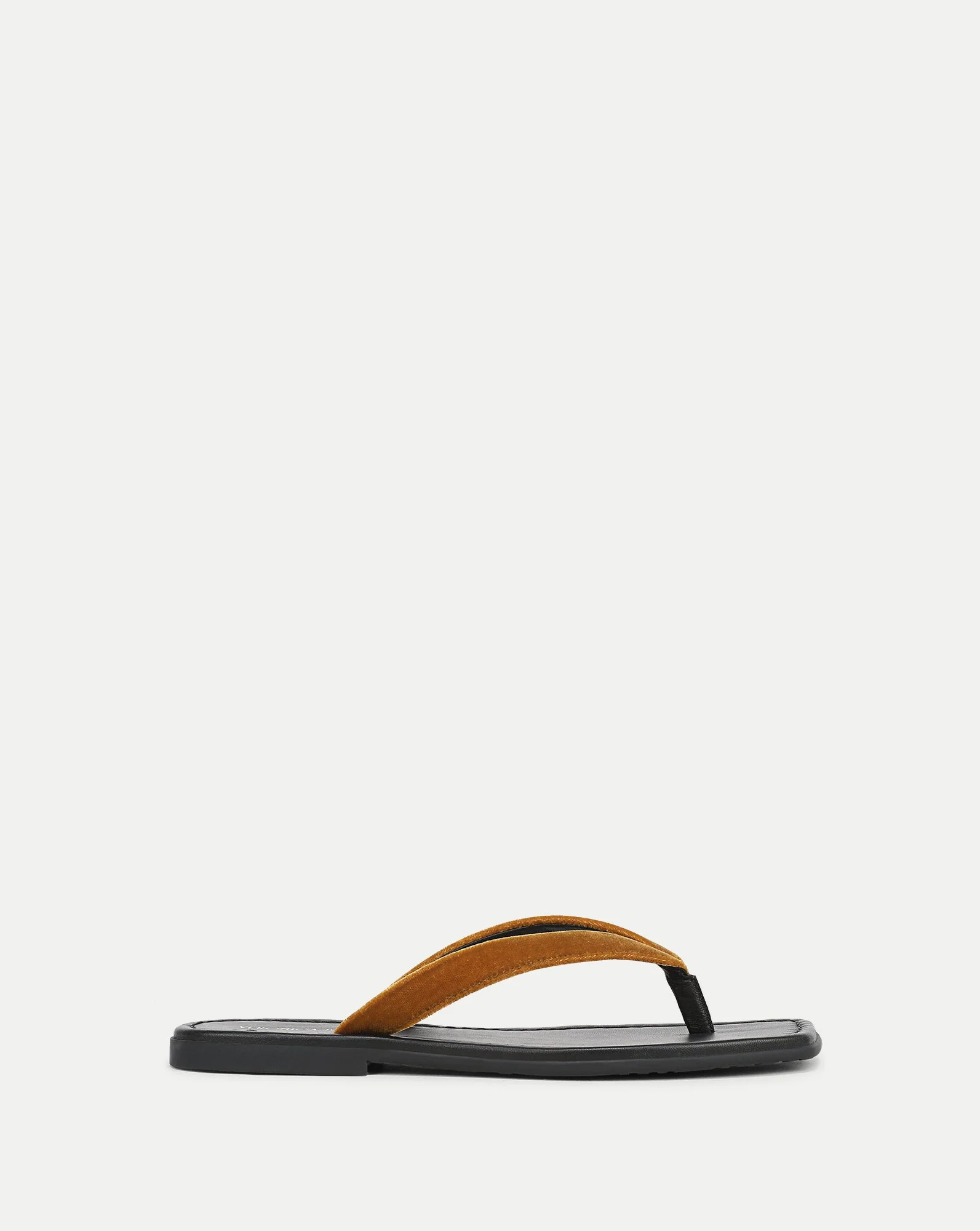 Veronica Beard - Clea Velvet Flip - Flop Sandal