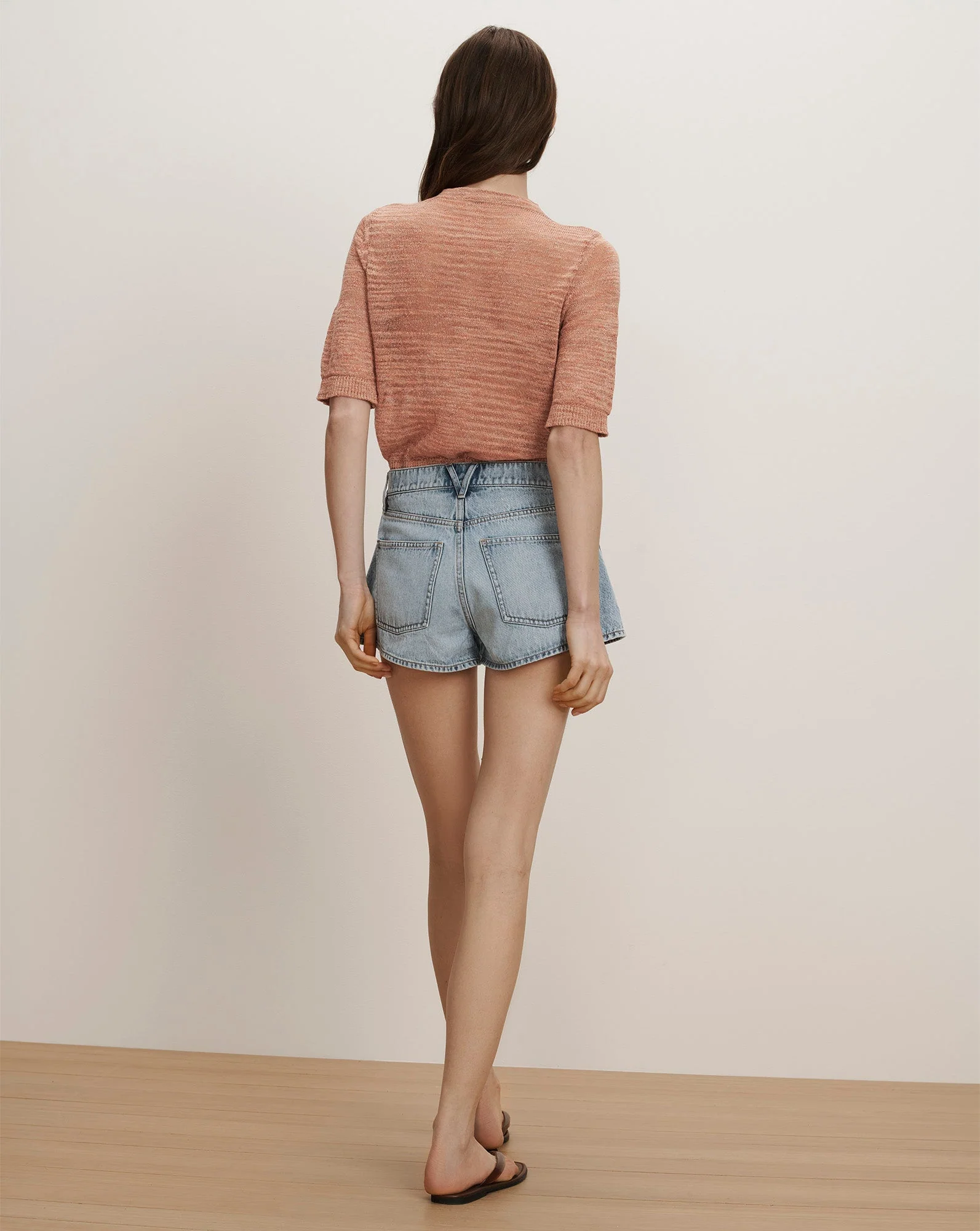 Veronica Beard - Delaney Denim Short - Image 6