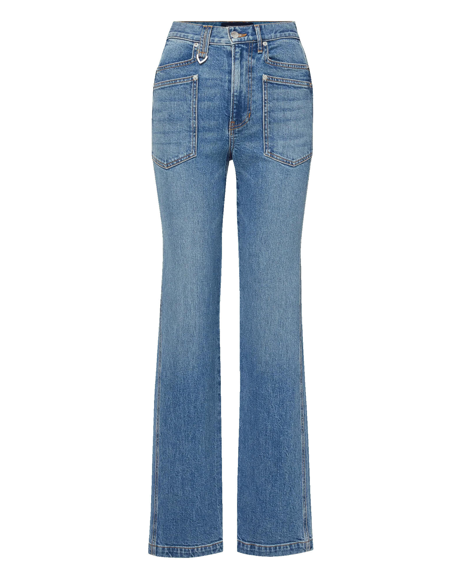 Veronica Beard - Dylan Patch - Pocket Straight - Leg Jean - Image 7