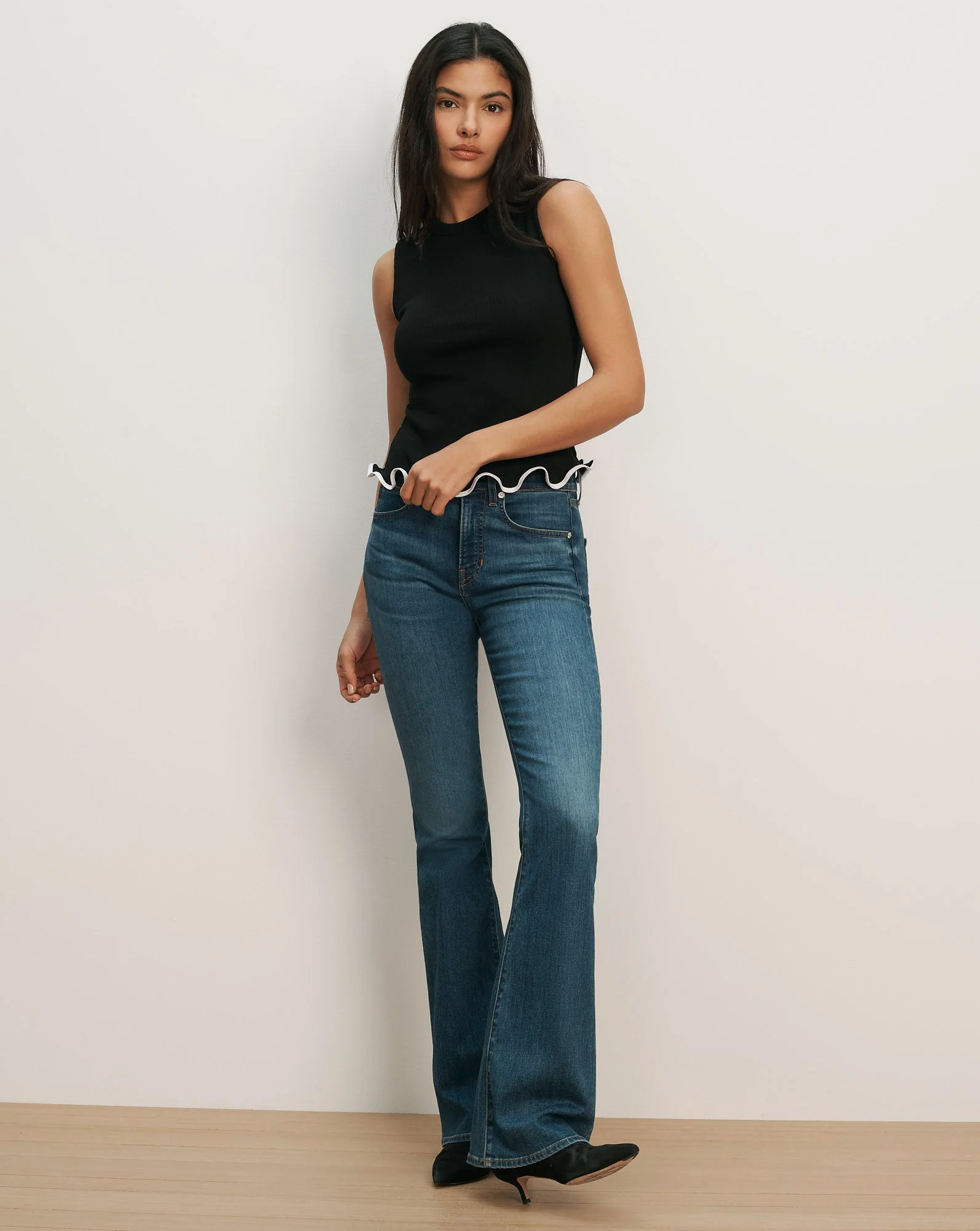 Veronica Beard - Elianne Ruffle - Trim Tank Top - Image 2