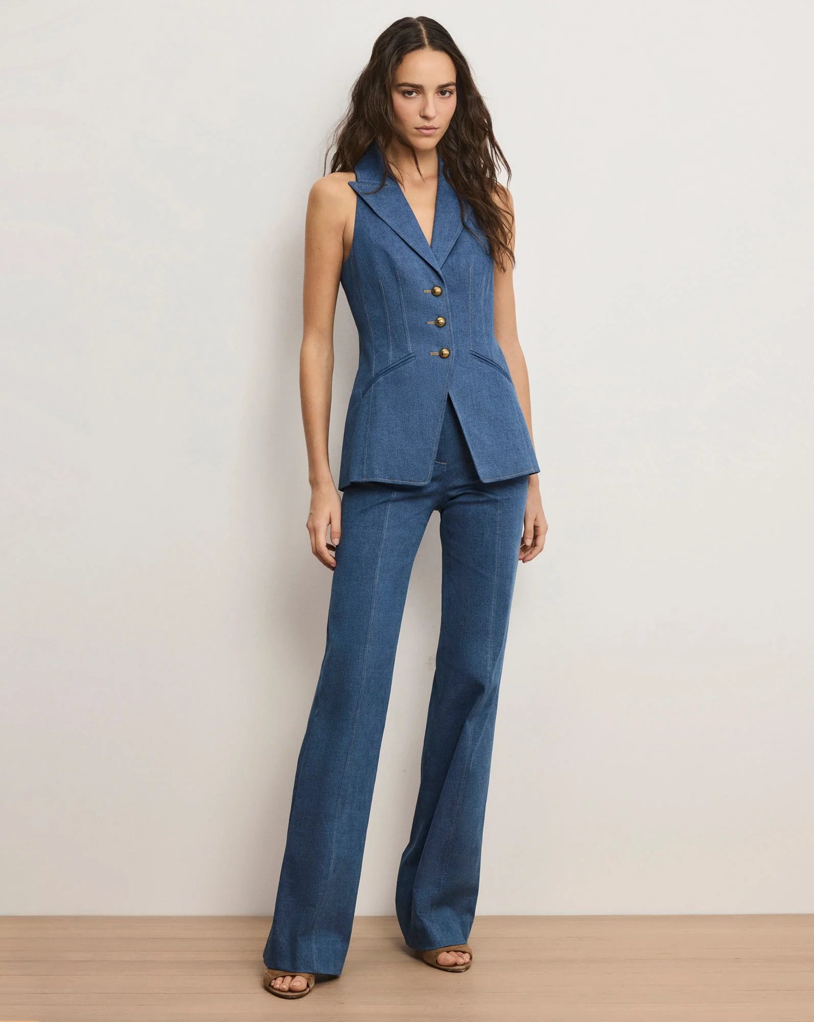 Veronica Beard - Frenkle Denim Pant - Image 8