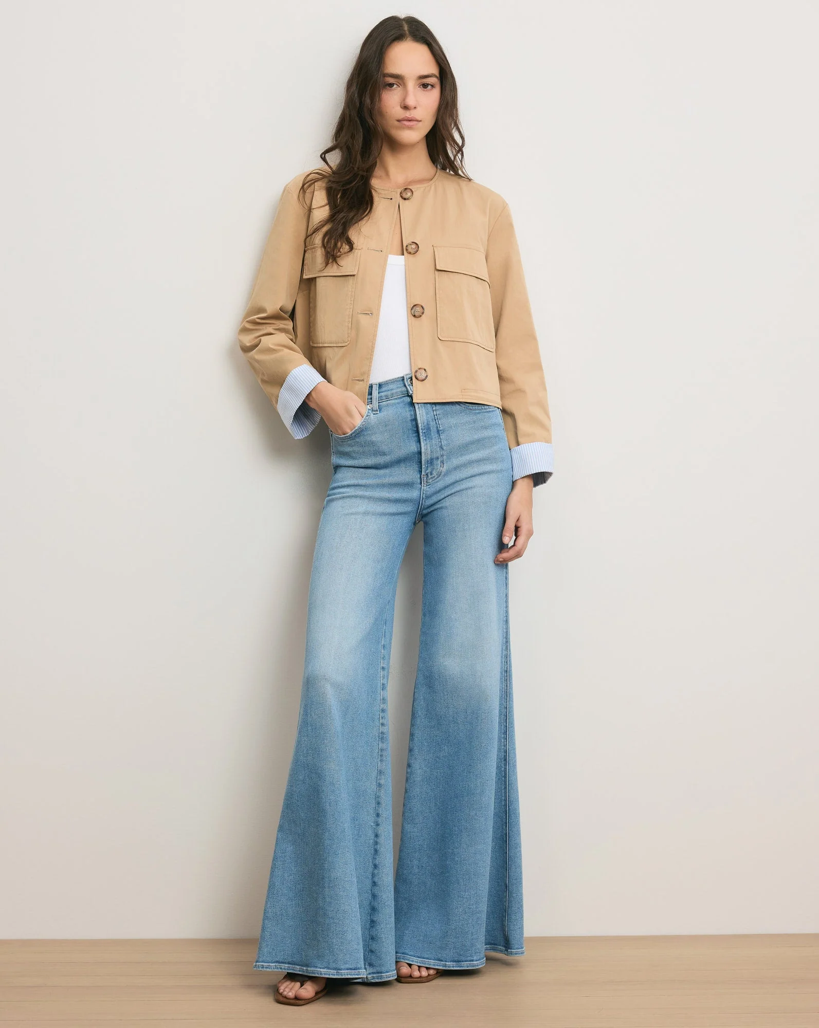 Veronica Beard - Gala Cropped Utility Jacket - Image 2