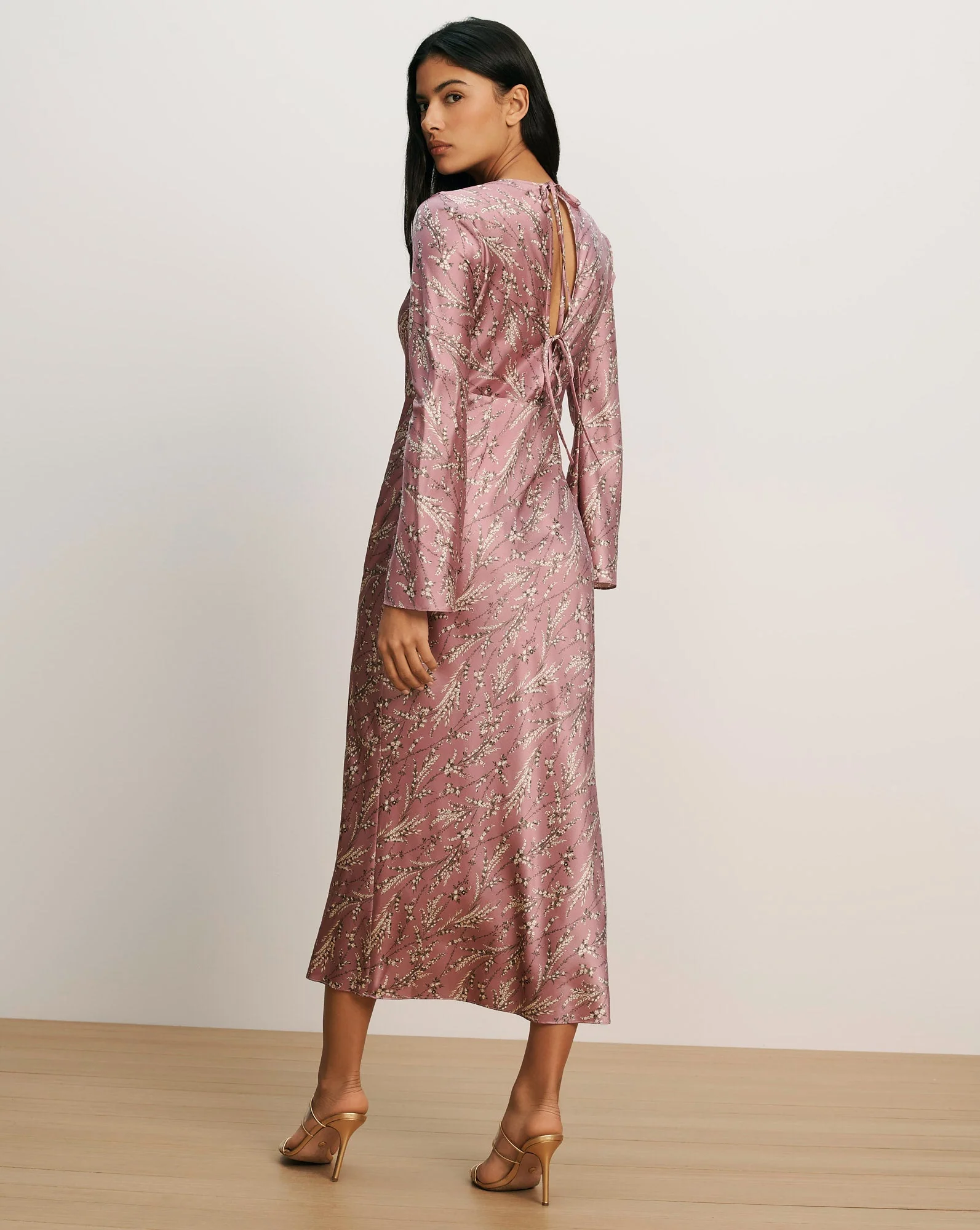 Veronica Beard - Gemma Silk - Blend Midi Dress - Image 4