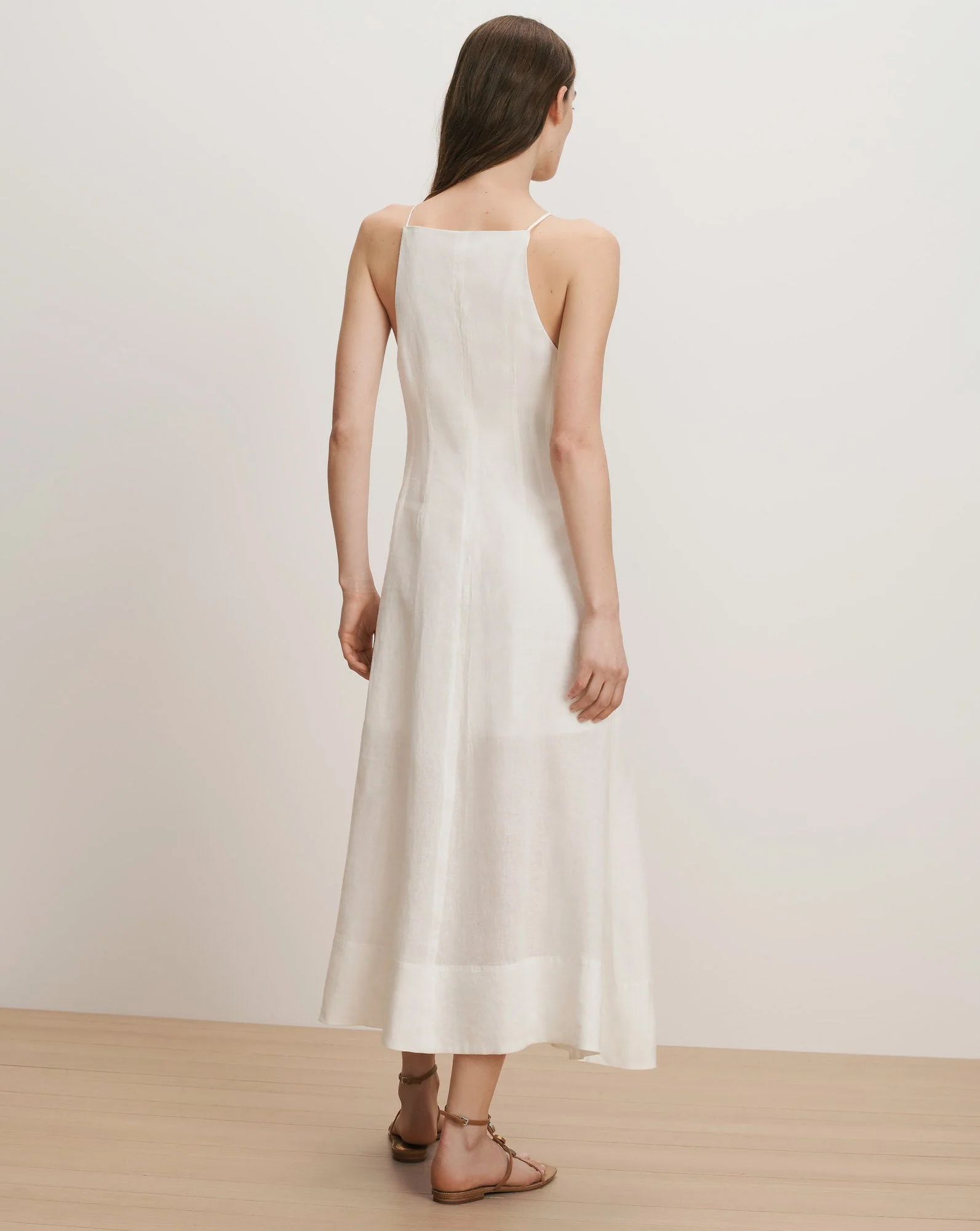 Veronica Beard - Georges Linen Midi Dress - Image 4