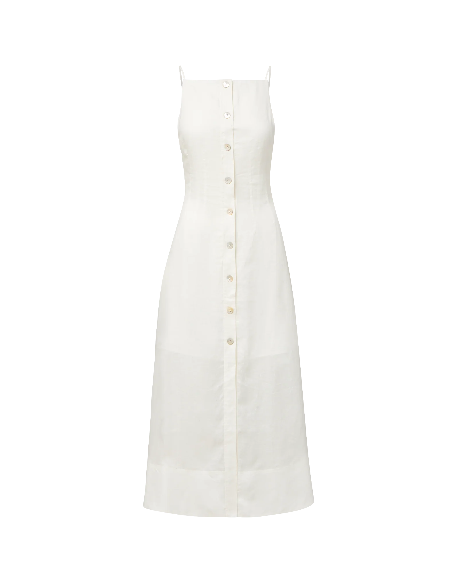 Veronica Beard - Georges Linen Midi Dress - Image 5