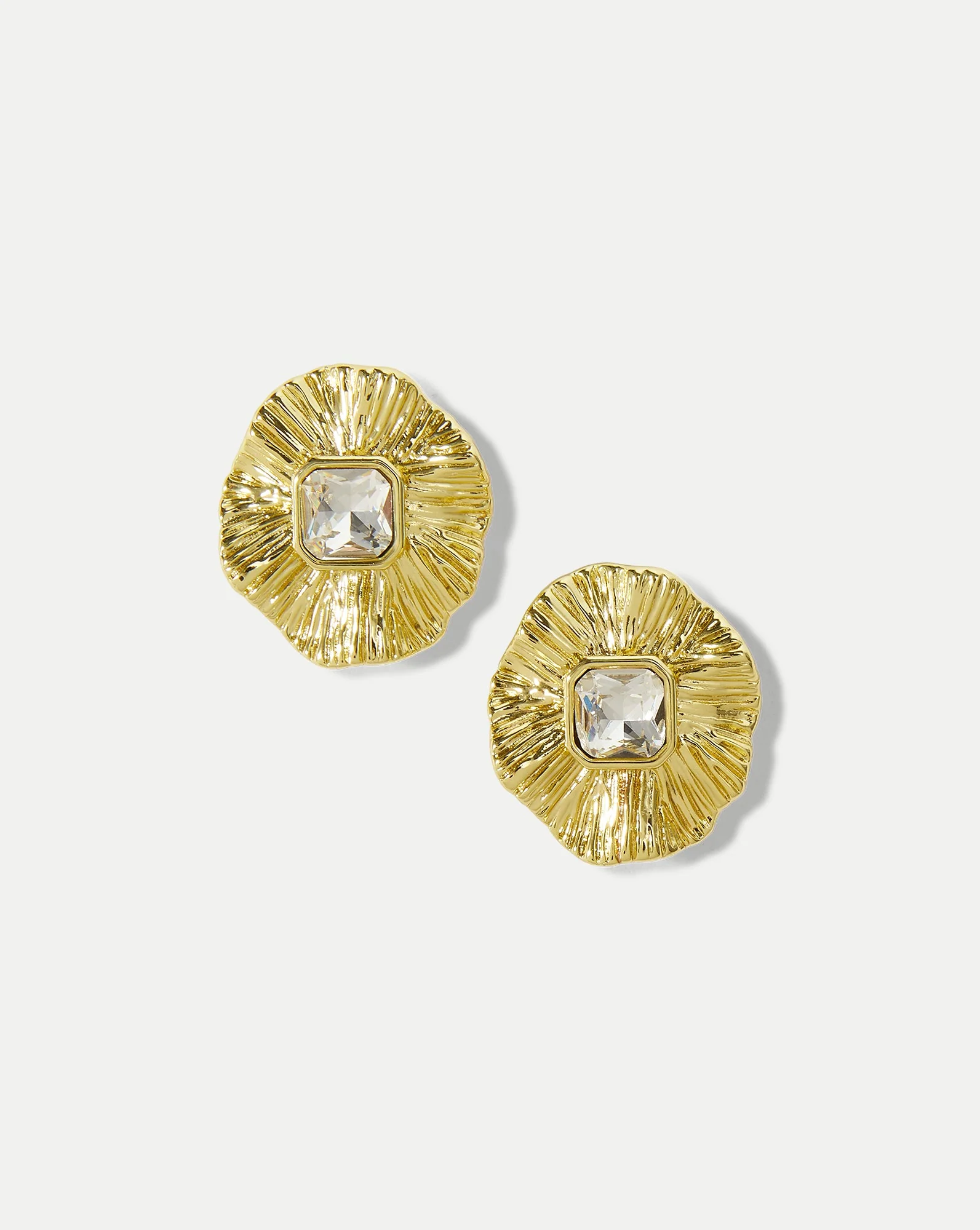 Veronica Beard - Gold Floral Earring