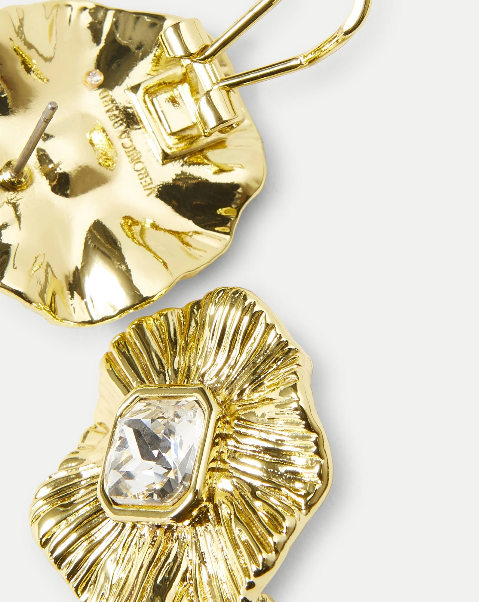 Veronica Beard - Gold Floral Earring - Image 5
