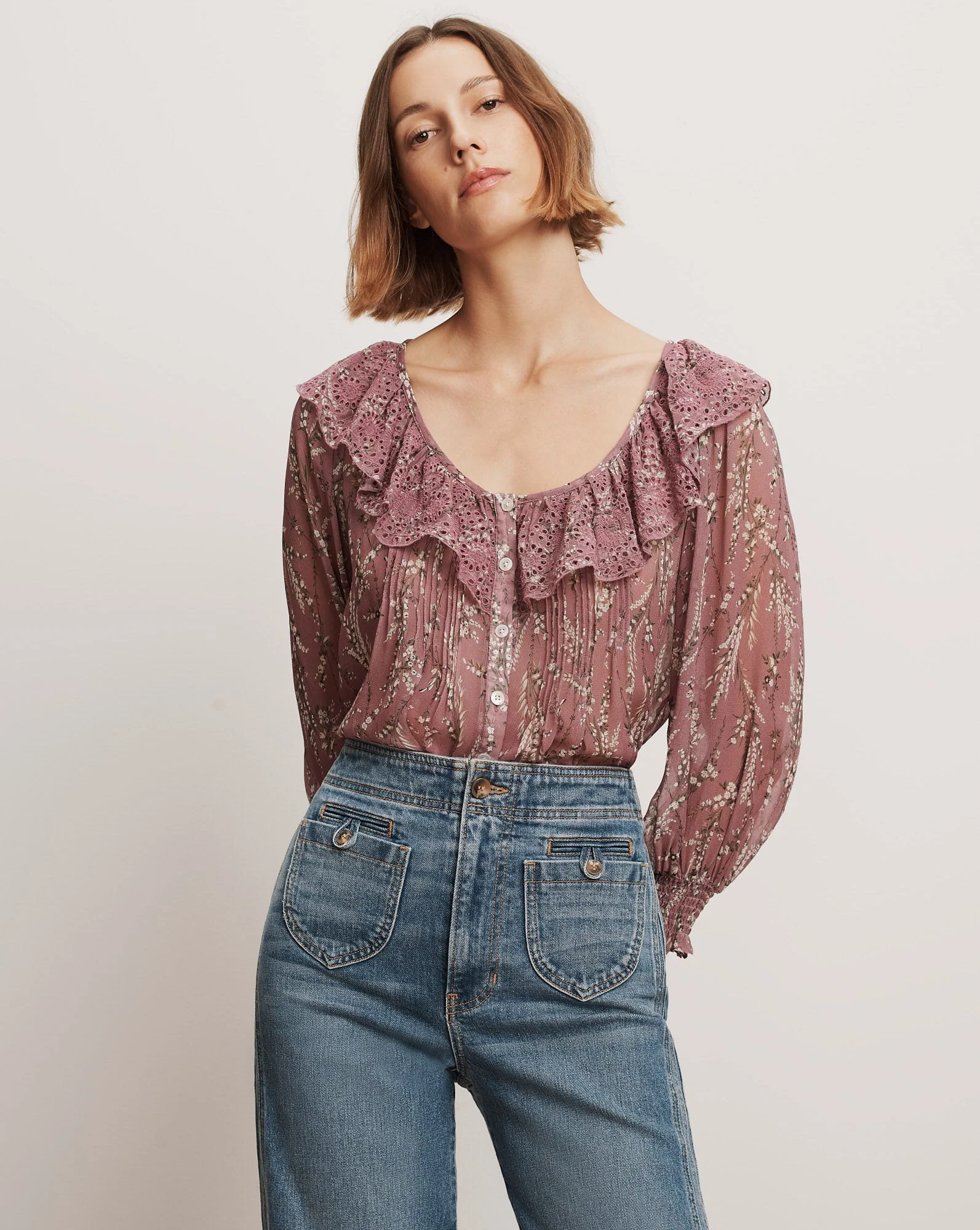 Veronica Beard - Hewitts Floral Blouse