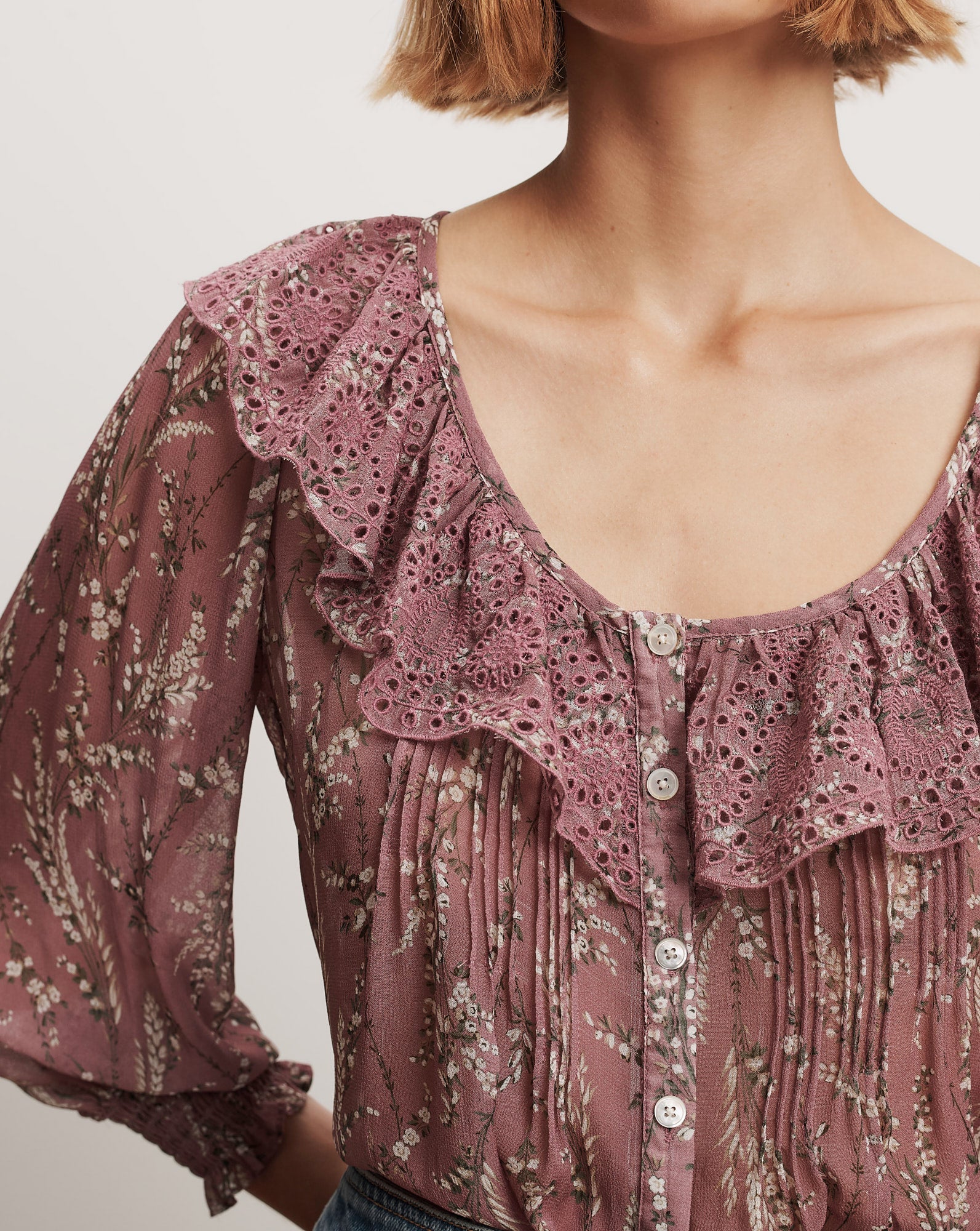 Veronica Beard - Hewitts Floral Blouse - Image 4