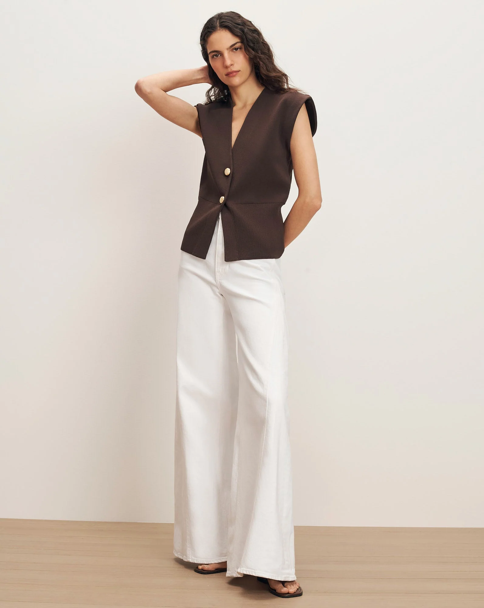 Veronica Beard - Isador Knit Vest - Image 2