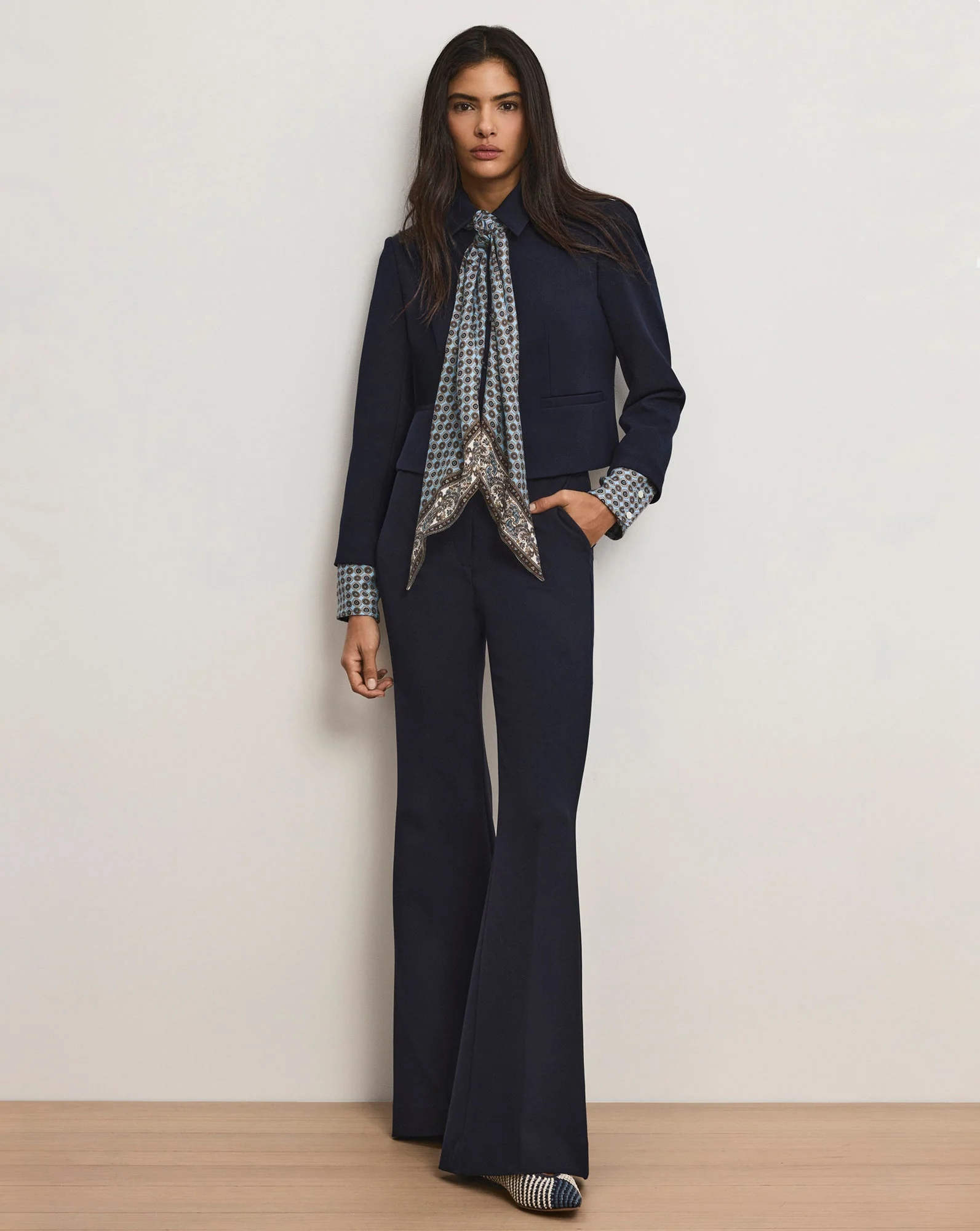 Veronica Beard - Ismena Removable Scarf Jacket - Image 2
