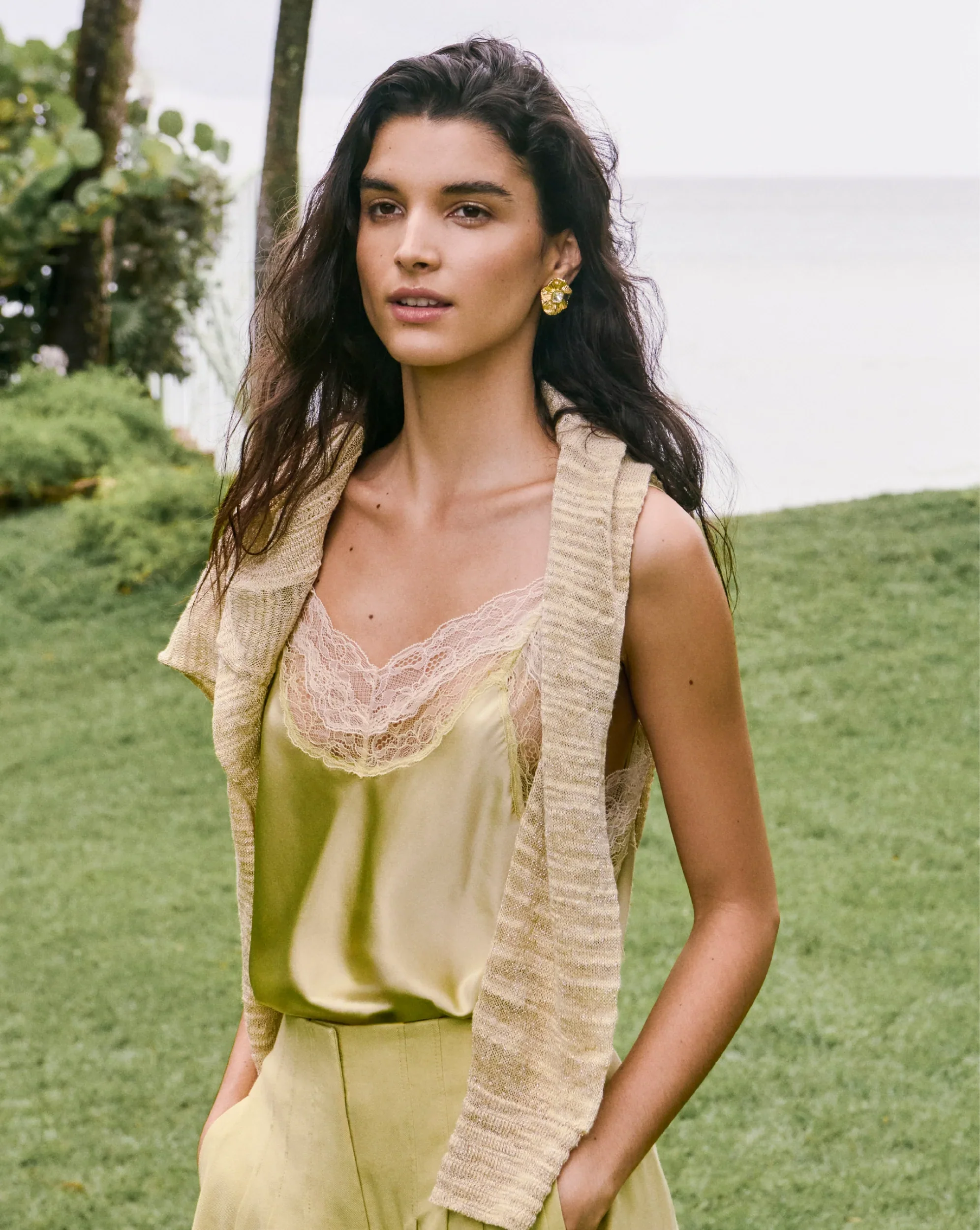 Veronica Beard - Johanan Stretch - Silk Camisole - Image 5