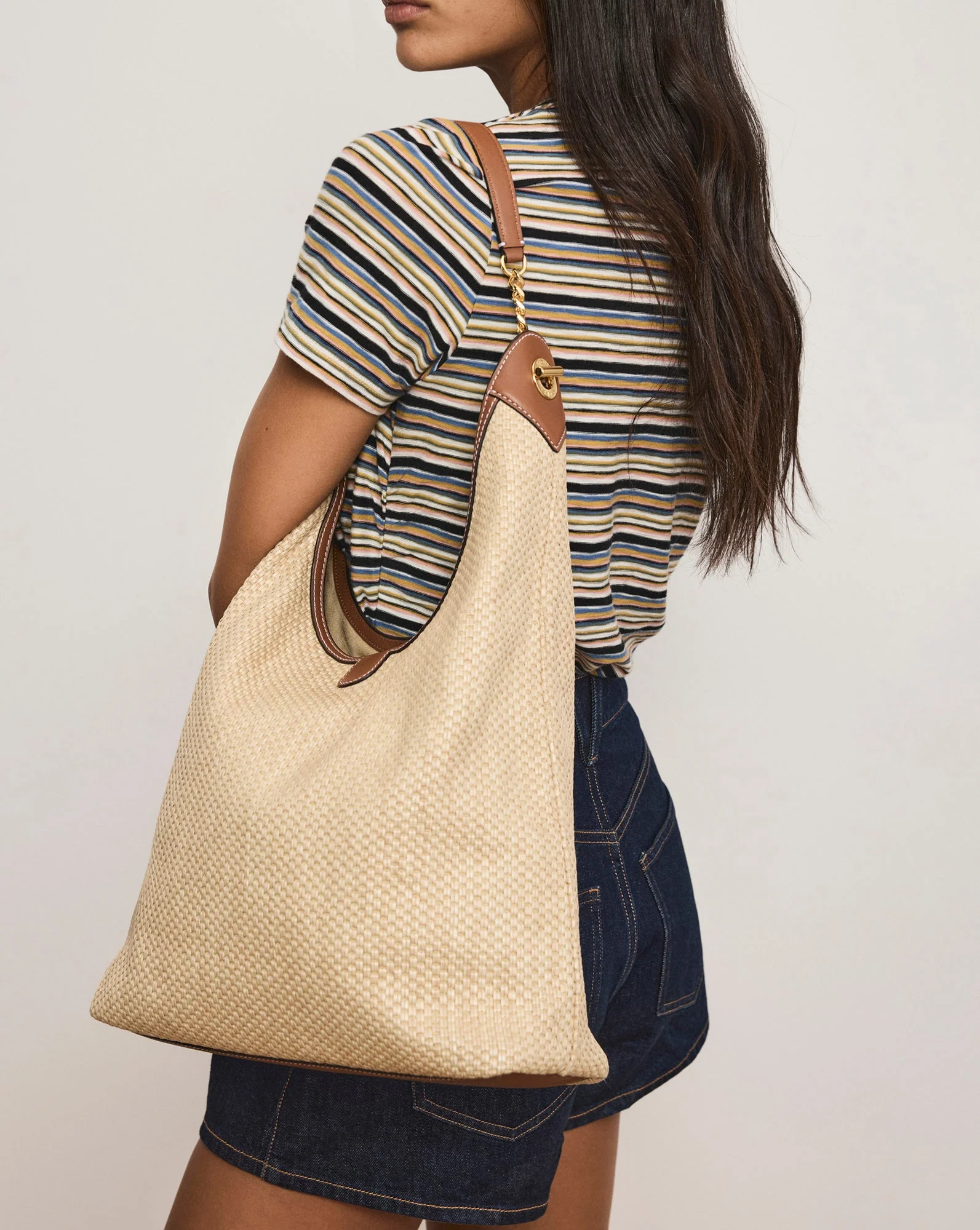 Veronica Beard - Jour Raffia Bag - Image 7