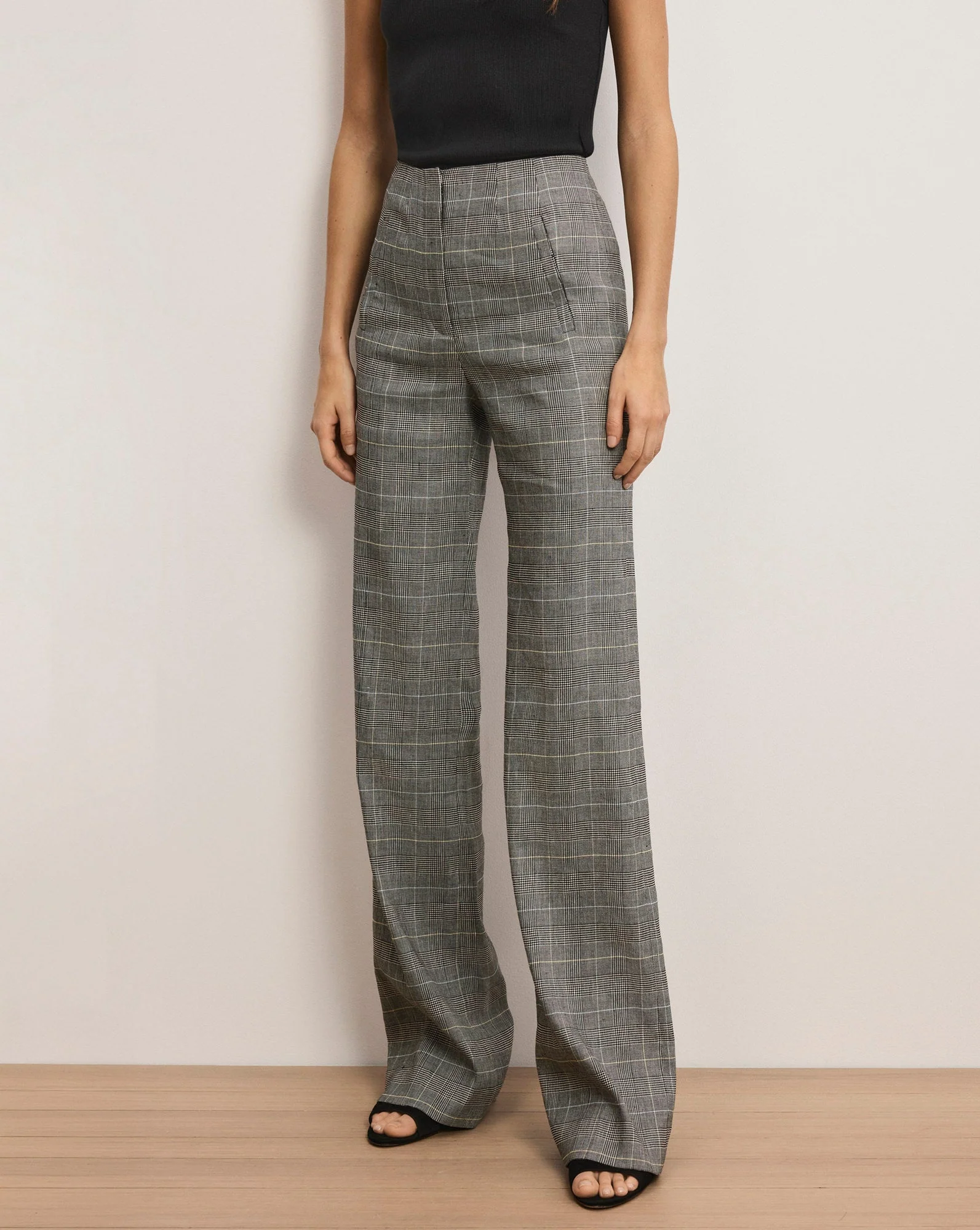 Veronica Beard - Jude Linen Wide - Leg Pant - Image 2