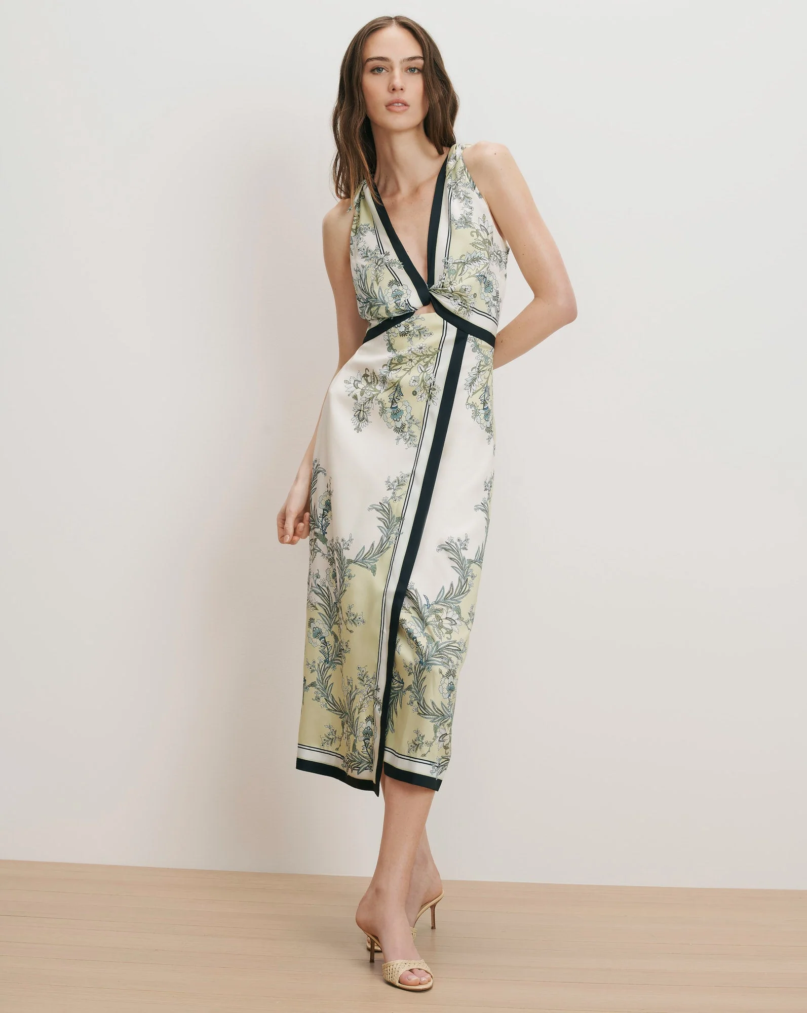 Veronica Beard - Kaliza Scarf - Print Midi Dress