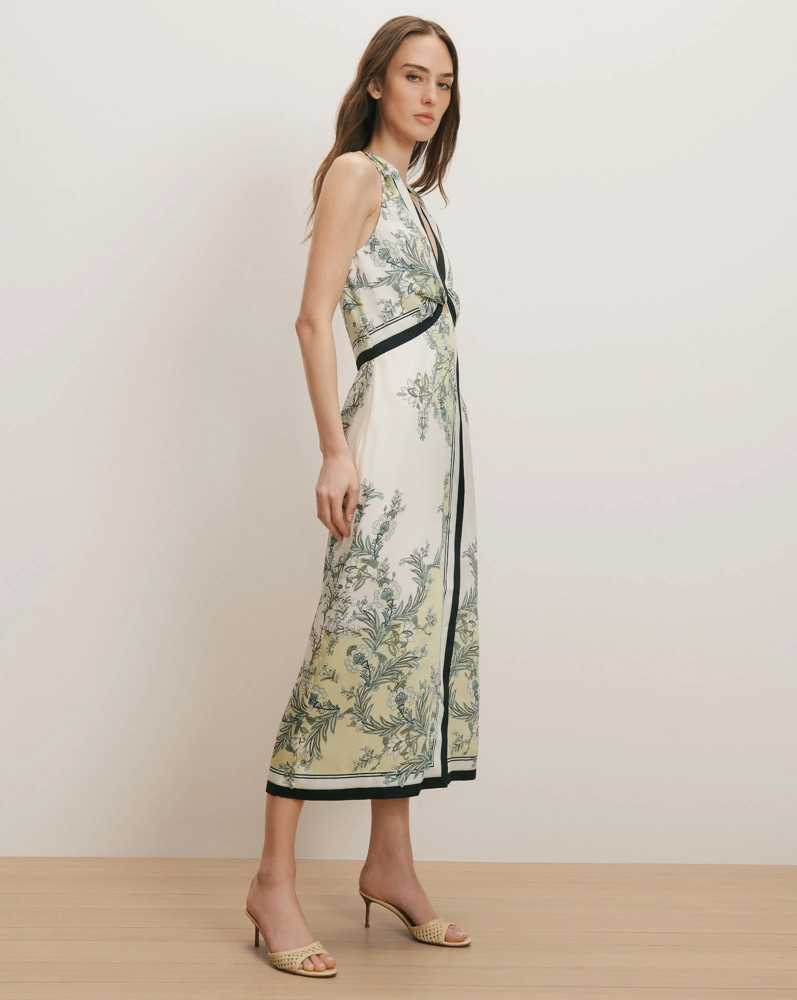 Veronica Beard - Kaliza Scarf - Print Midi Dress - Image 2