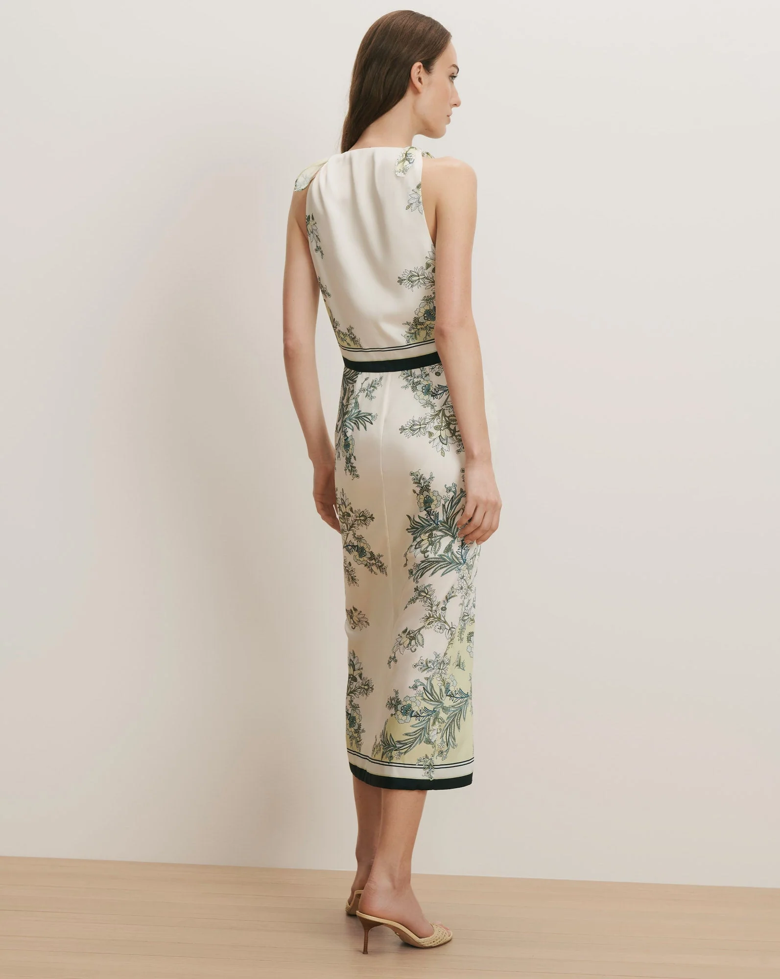 Veronica Beard - Kaliza Scarf - Print Midi Dress - Image 4