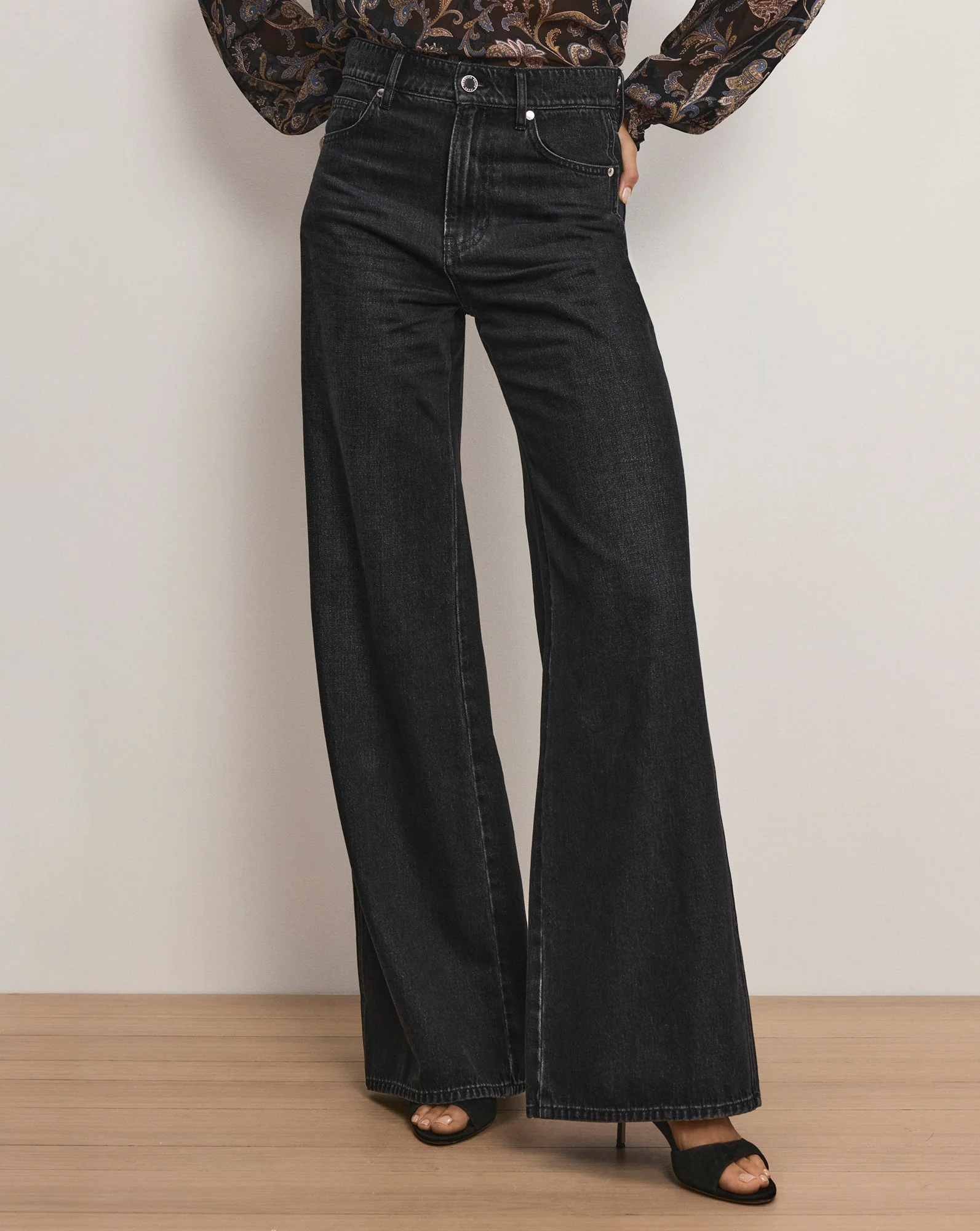 Veronica Beard - Kasey Wide - Leg Jean - Image 2