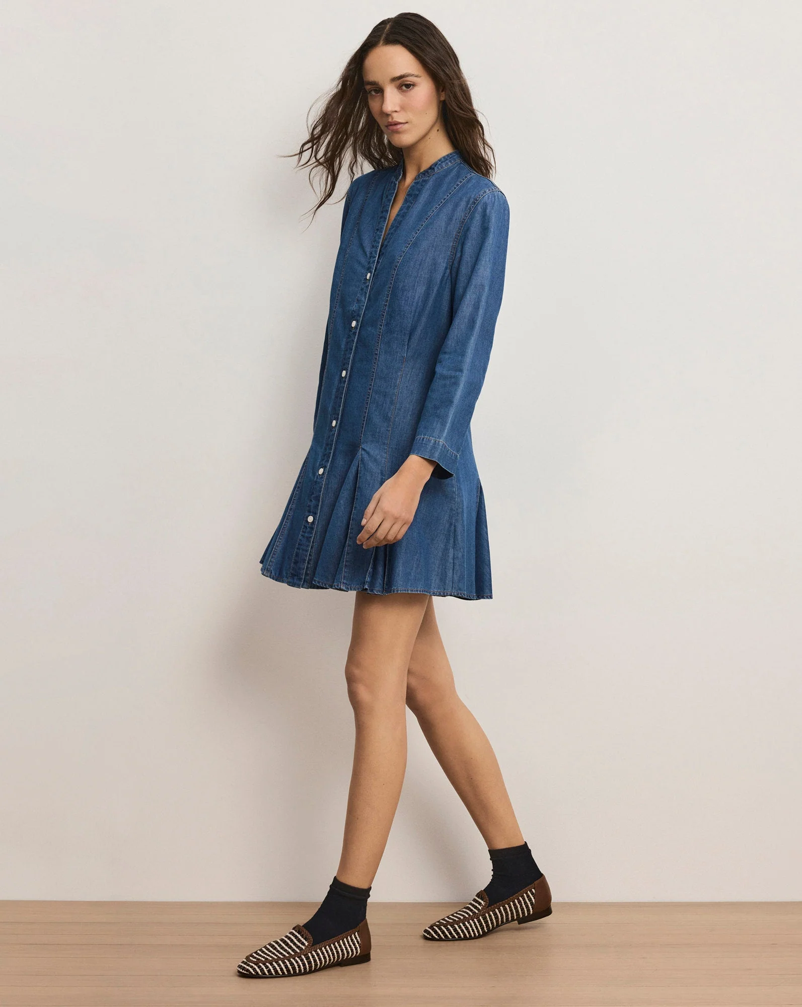 Veronica Beard - Korinda Mini Shirtdress - Image 3