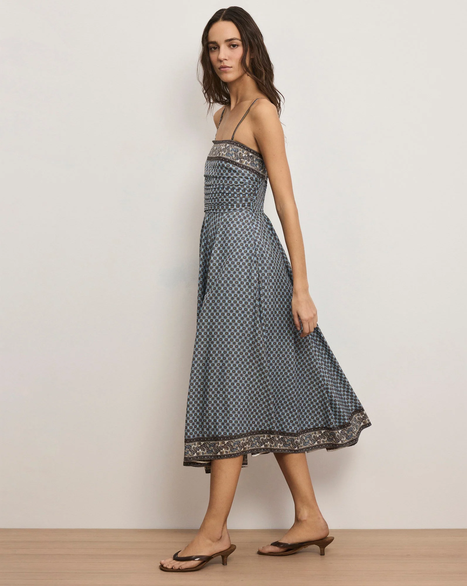 Veronica Beard - Lana Scarf - Print Midi Dress - Image 3