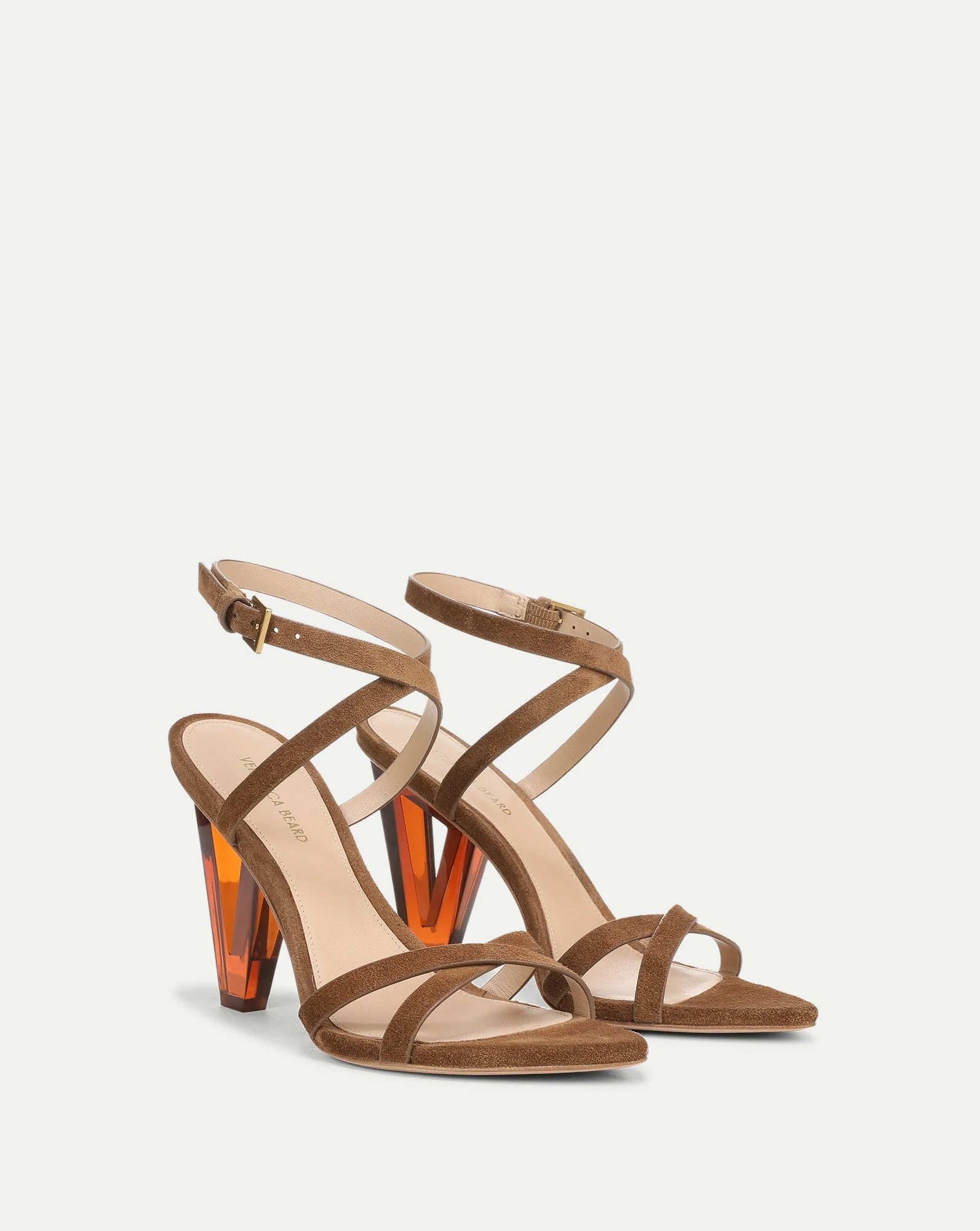 Veronica Beard - Lanaya Suede Ankle - Wrap Sandal - Image 2