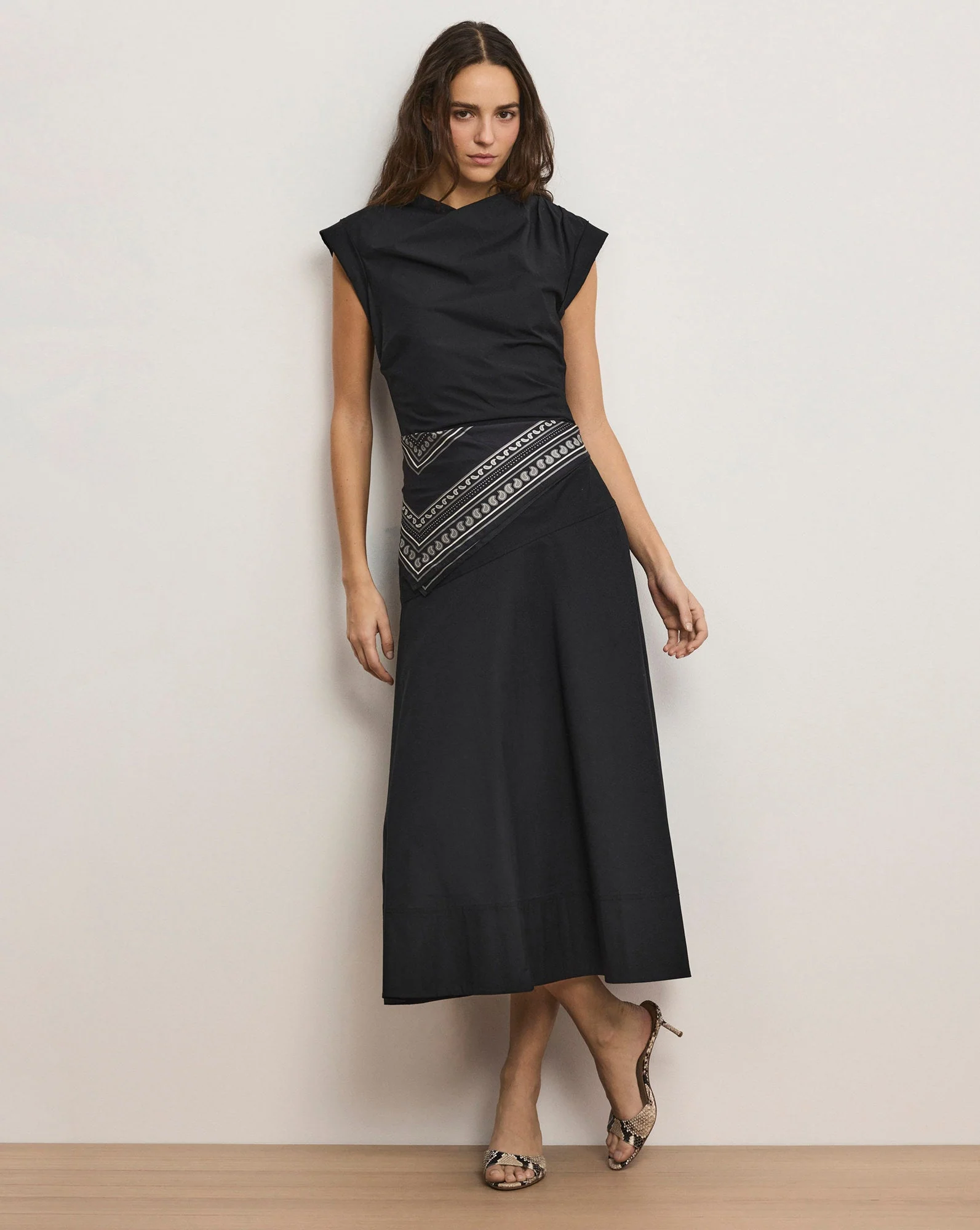 Veronica Beard - Lisette Cotton Poplin Midi Dress - Image 2