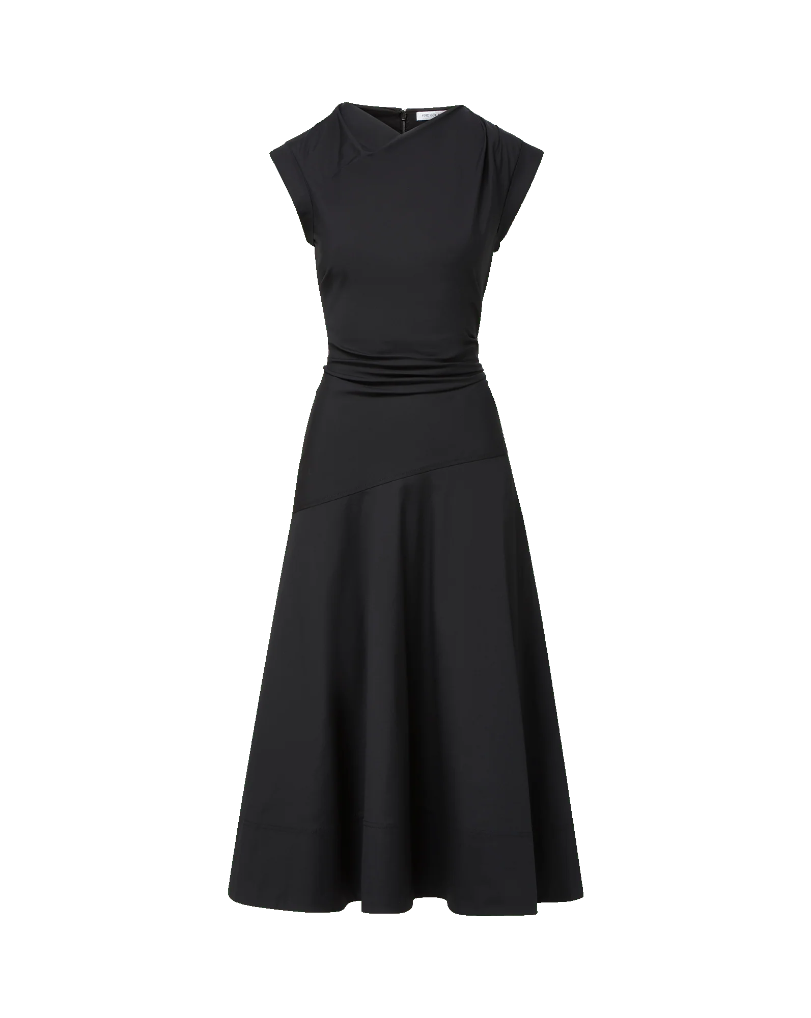 Veronica Beard - Lisette Cotton Poplin Midi Dress - Image 6