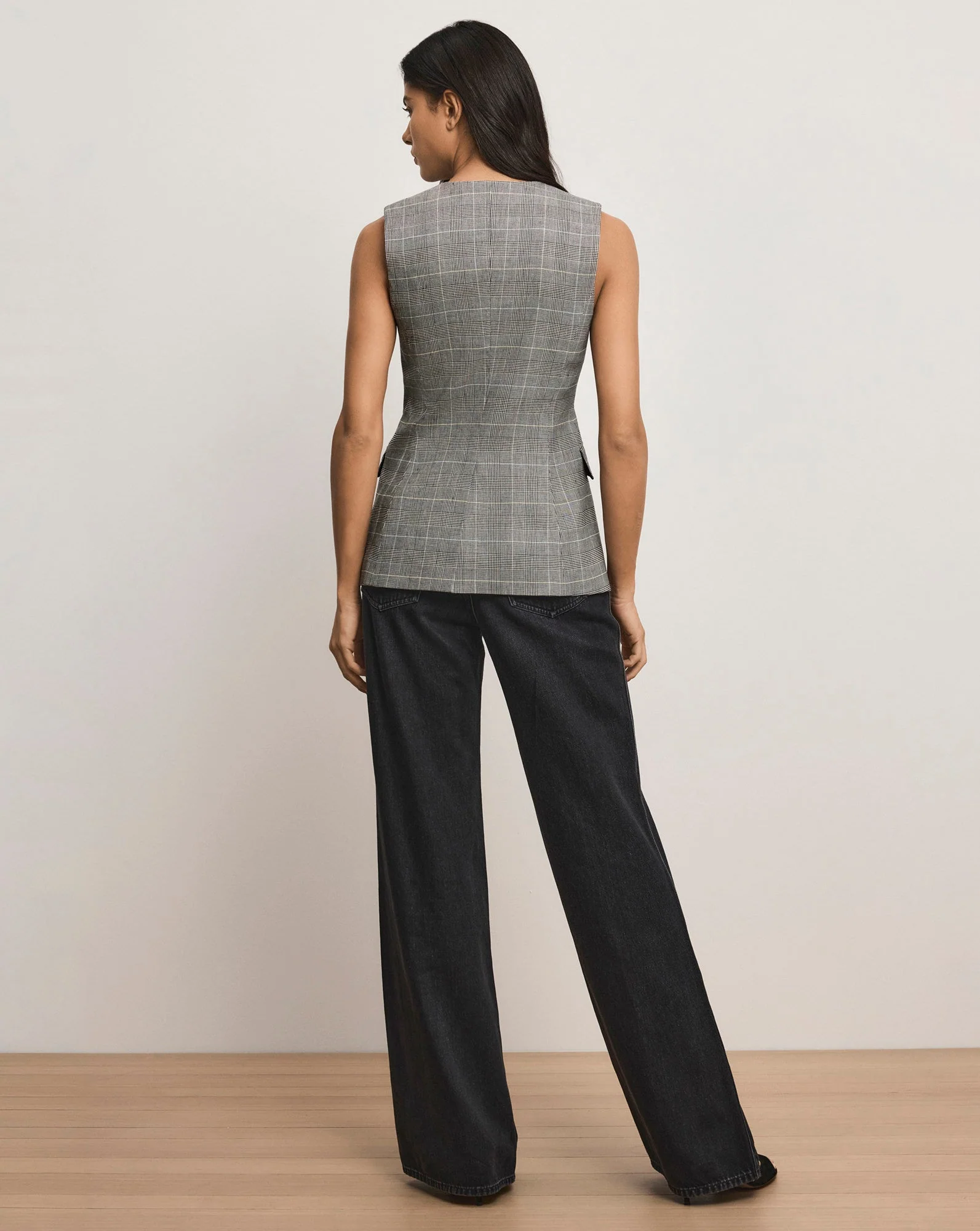 Veronica Beard - Lois Linen Vest - Image 4