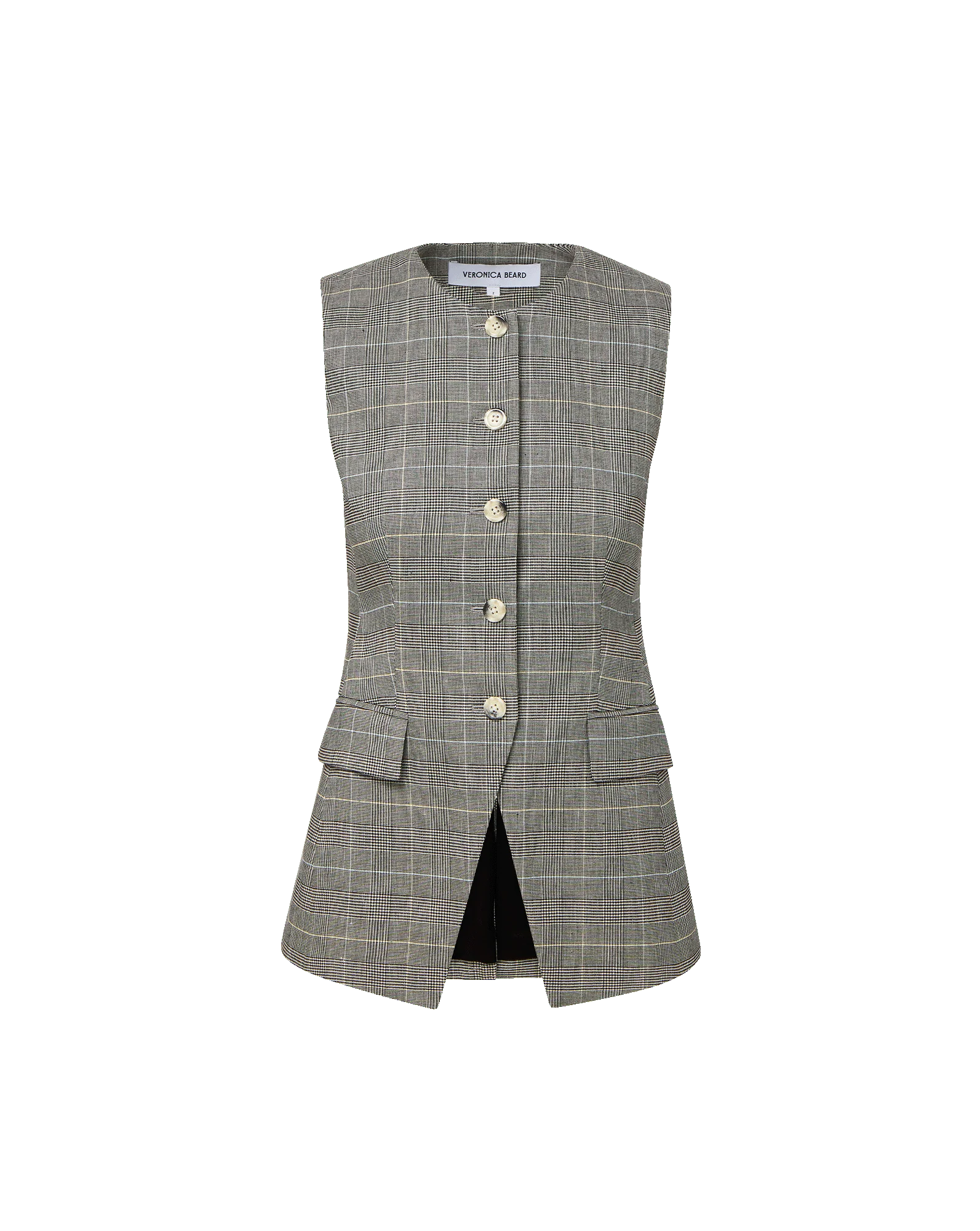 Veronica Beard - Lois Linen Vest - Image 6
