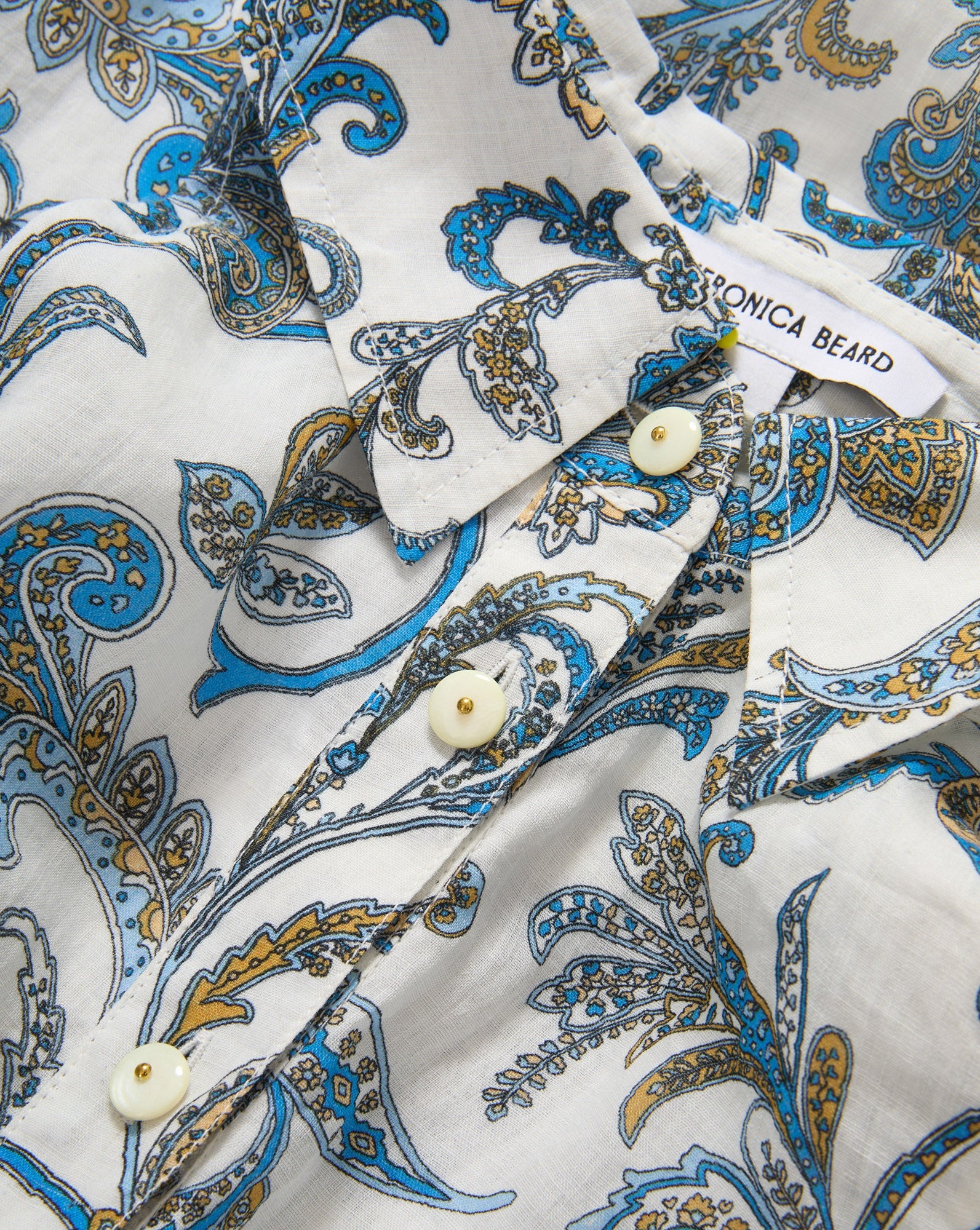 Veronica Beard - Mackey Paisley Halter Midi Dress - Image 3
