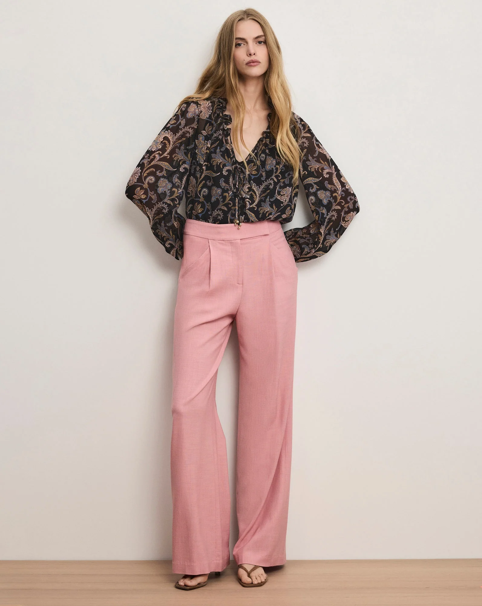 Veronica Beard - Marbeau Wide - Leg Pant - Image 3