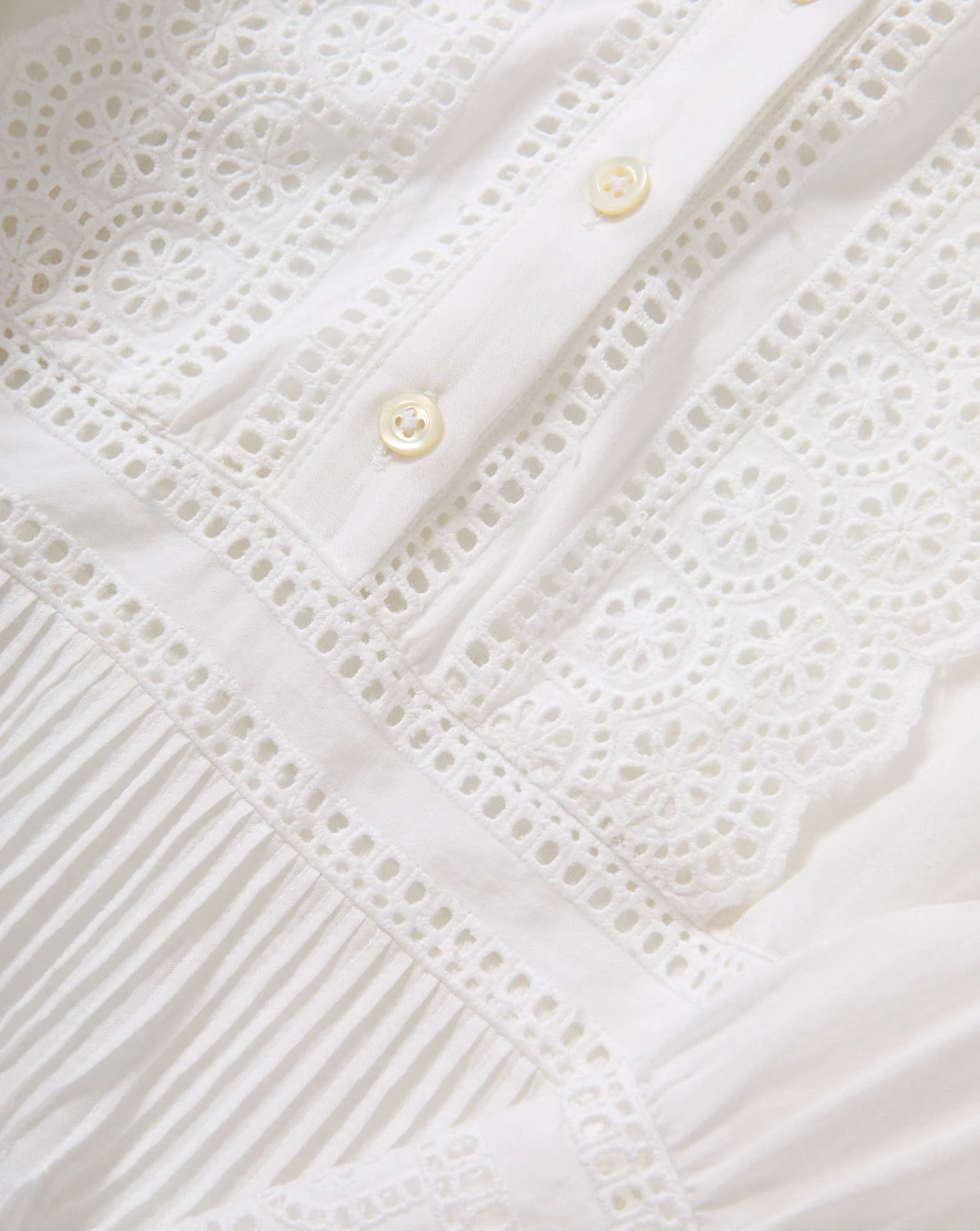 Veronica Beard - Marguerite Eyelet Mini Dress - Image 4