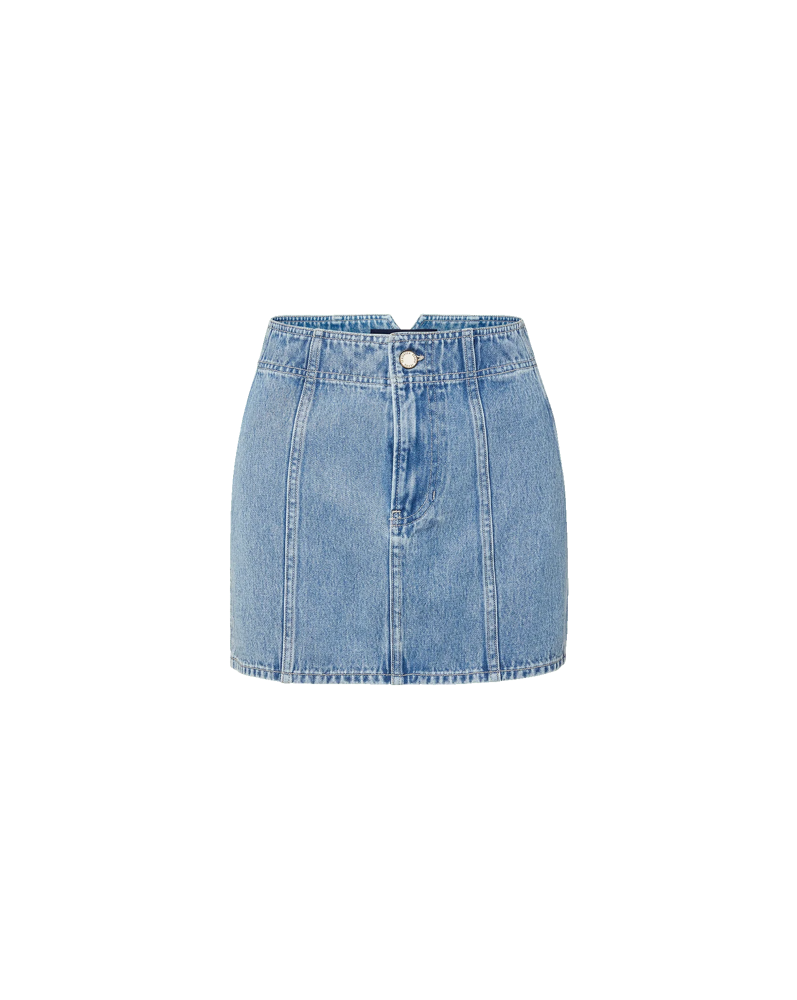 Veronica Beard - Marquita Denim Mini Skirt - Image 7
