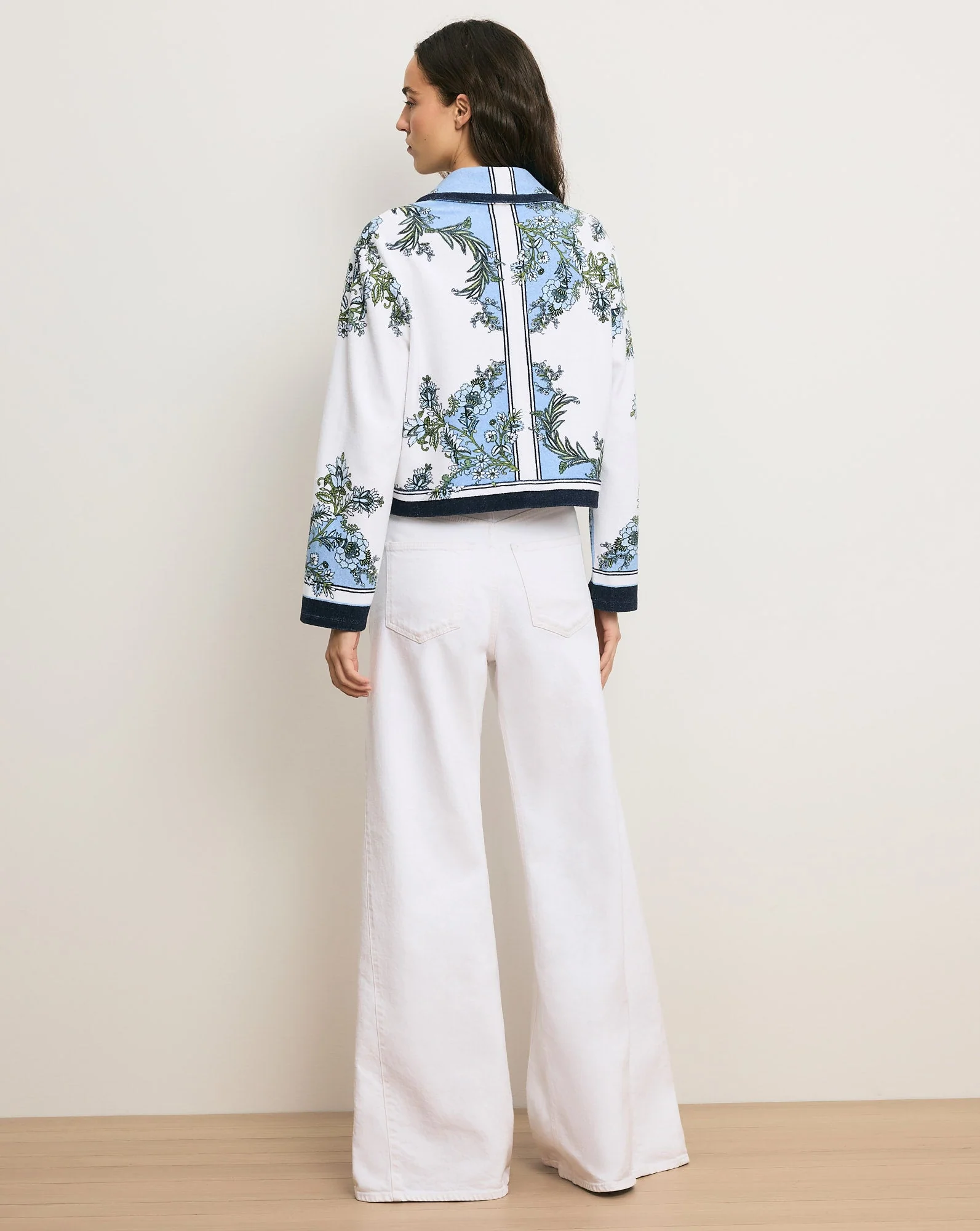 Veronica Beard - Novelle Terry Button - Down Shirt - Image 4