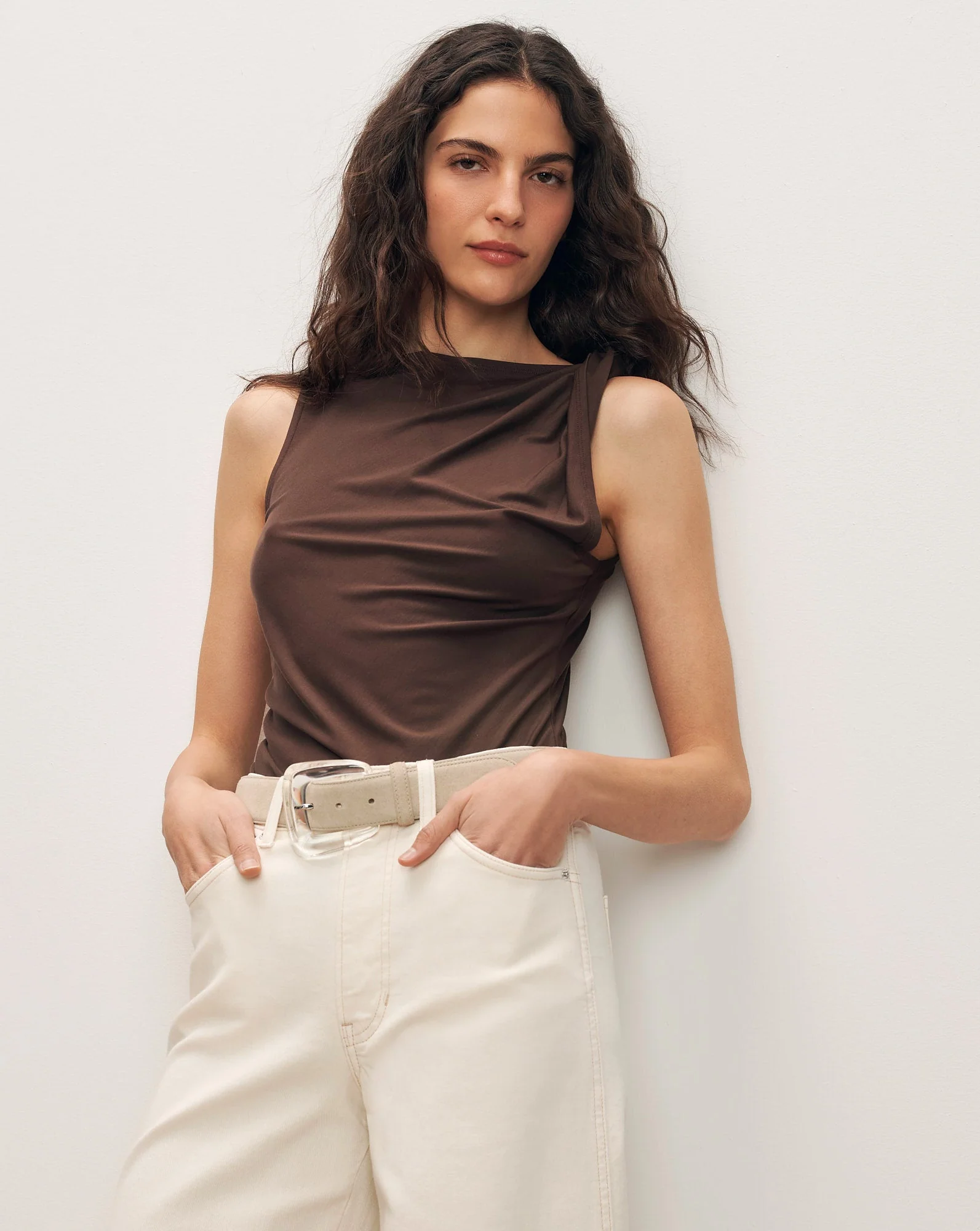Veronica Beard - Otessa Boatneck Tank Top