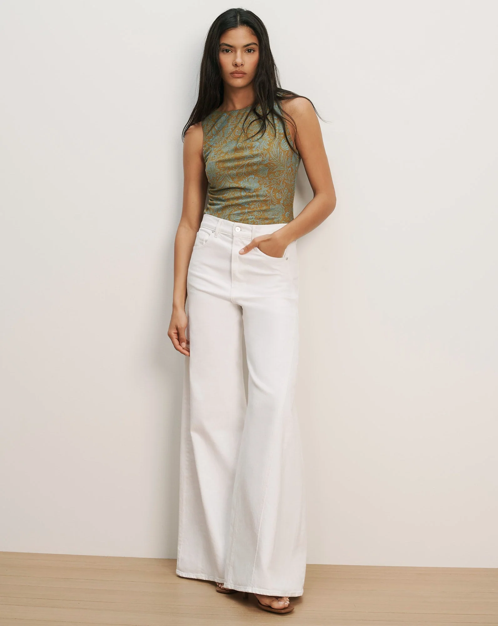 Veronica Beard - Otessa Mesh Tank Top - Image 2