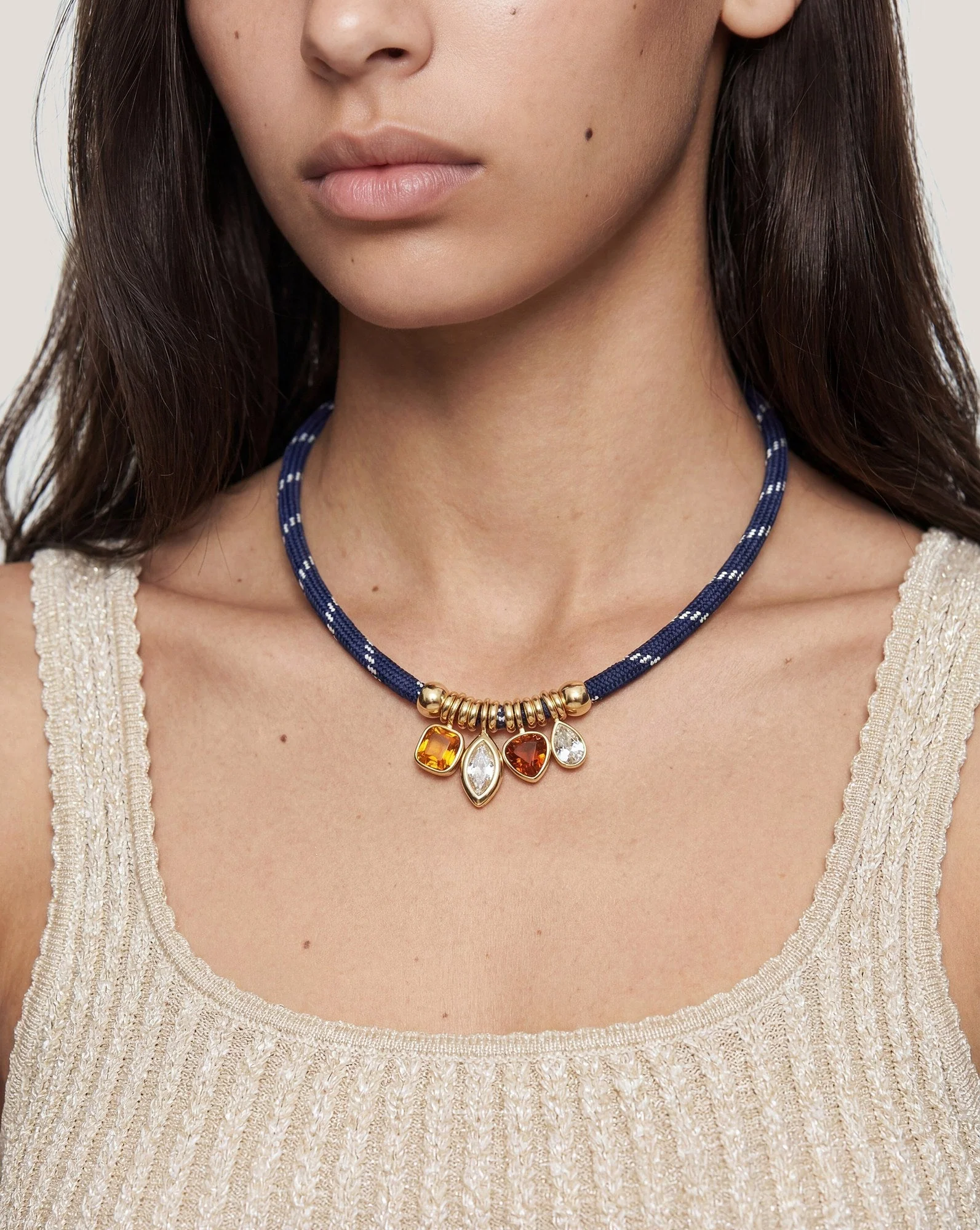 Veronica Beard - Paracord Charm Necklace - Image 2