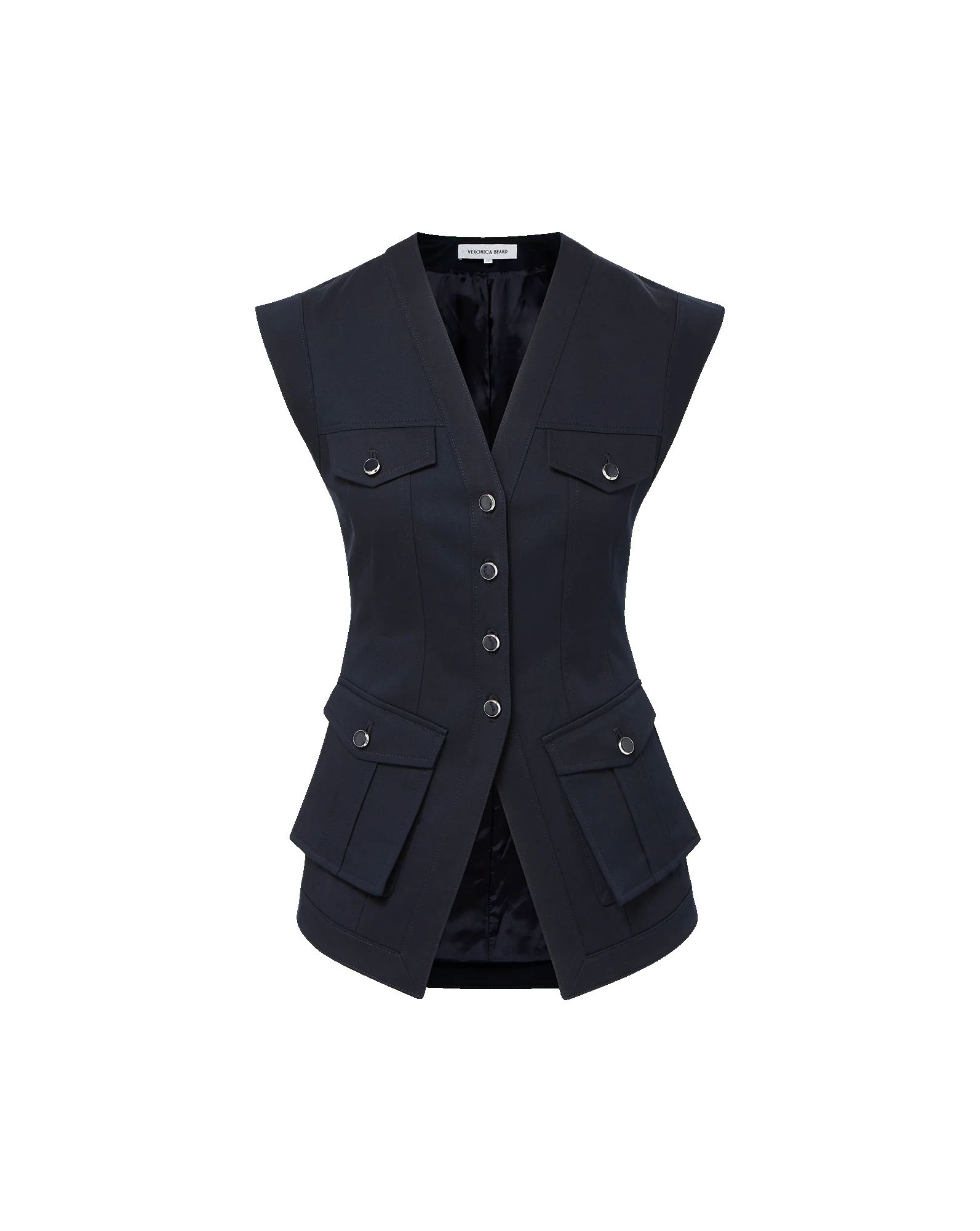 Veronica Beard - Pendle Tailored Vest - Image 5